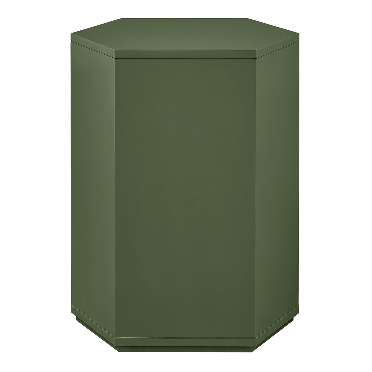 Kade Faceted Semi-Gloss Side Table