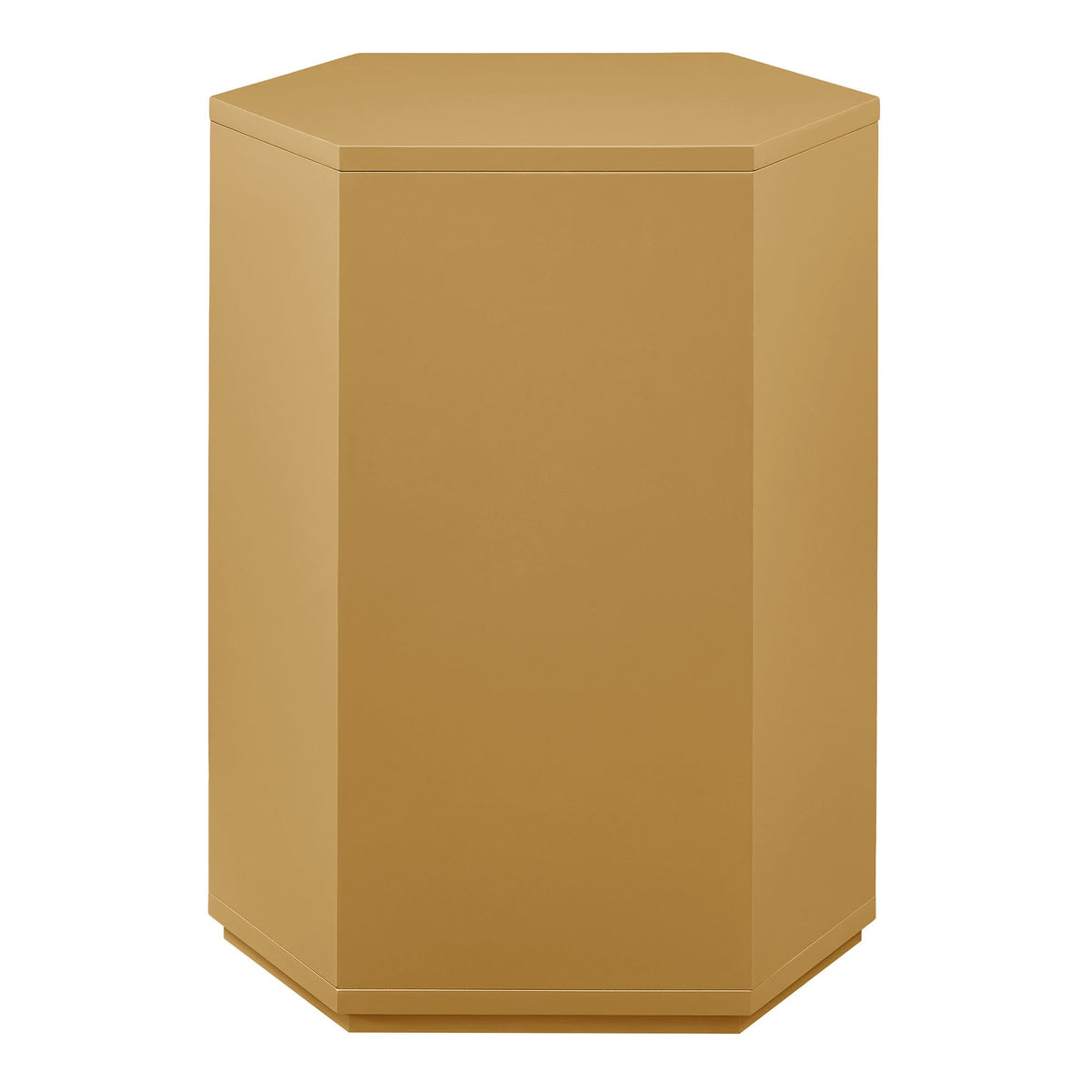 Kade Faceted Semi-Gloss Side Table
