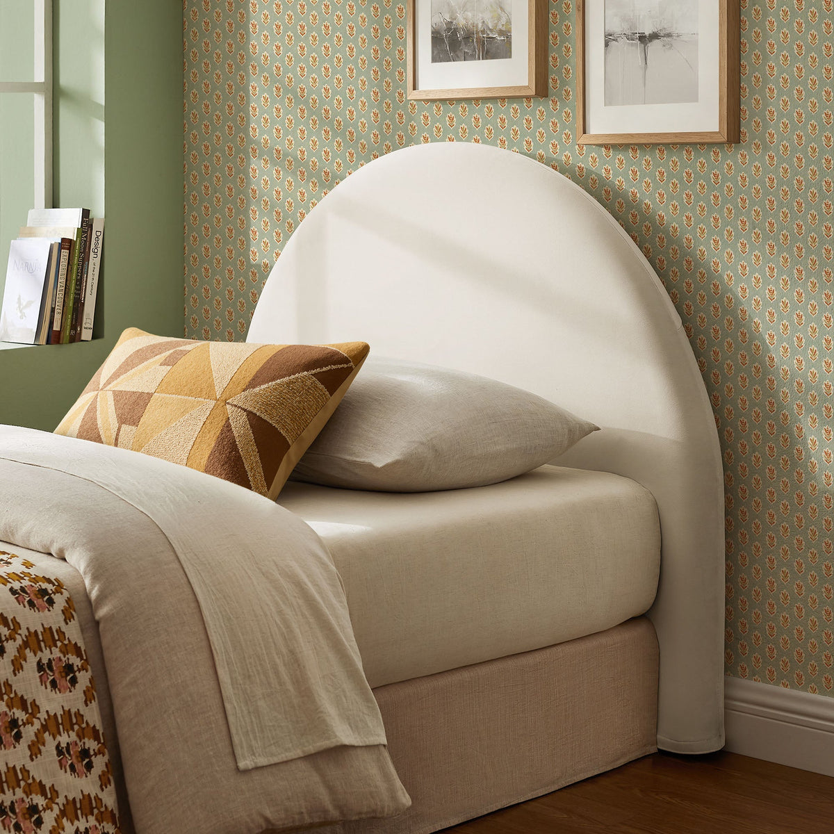 Modway Resort Performance Velvet Arched Headboard