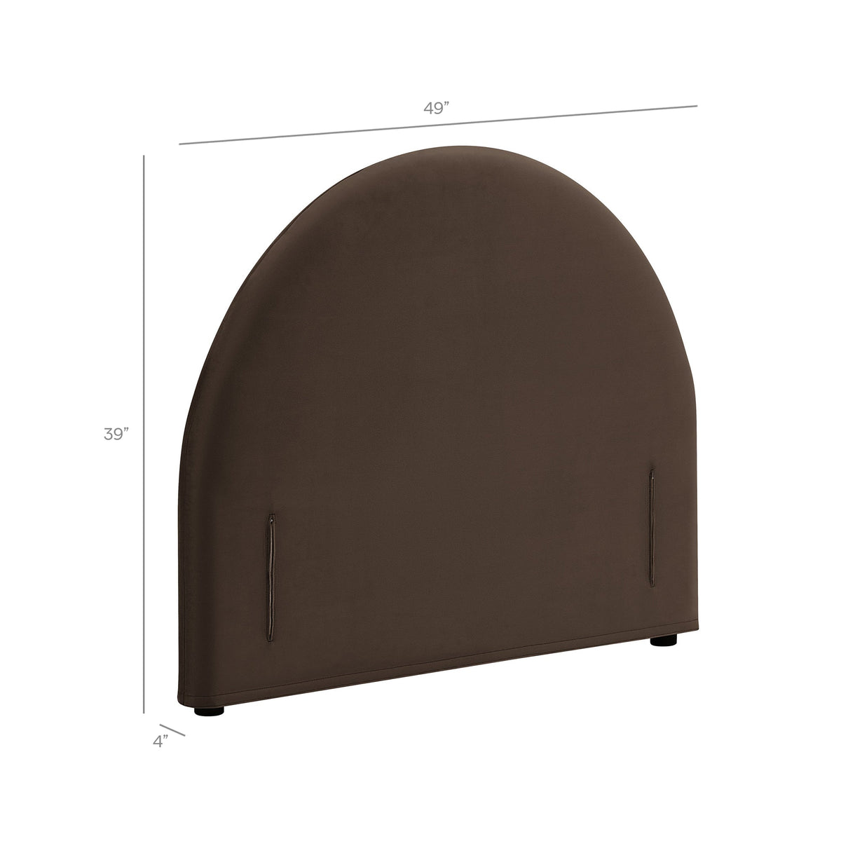 Modway Resort Performance Velvet Arched Headboard