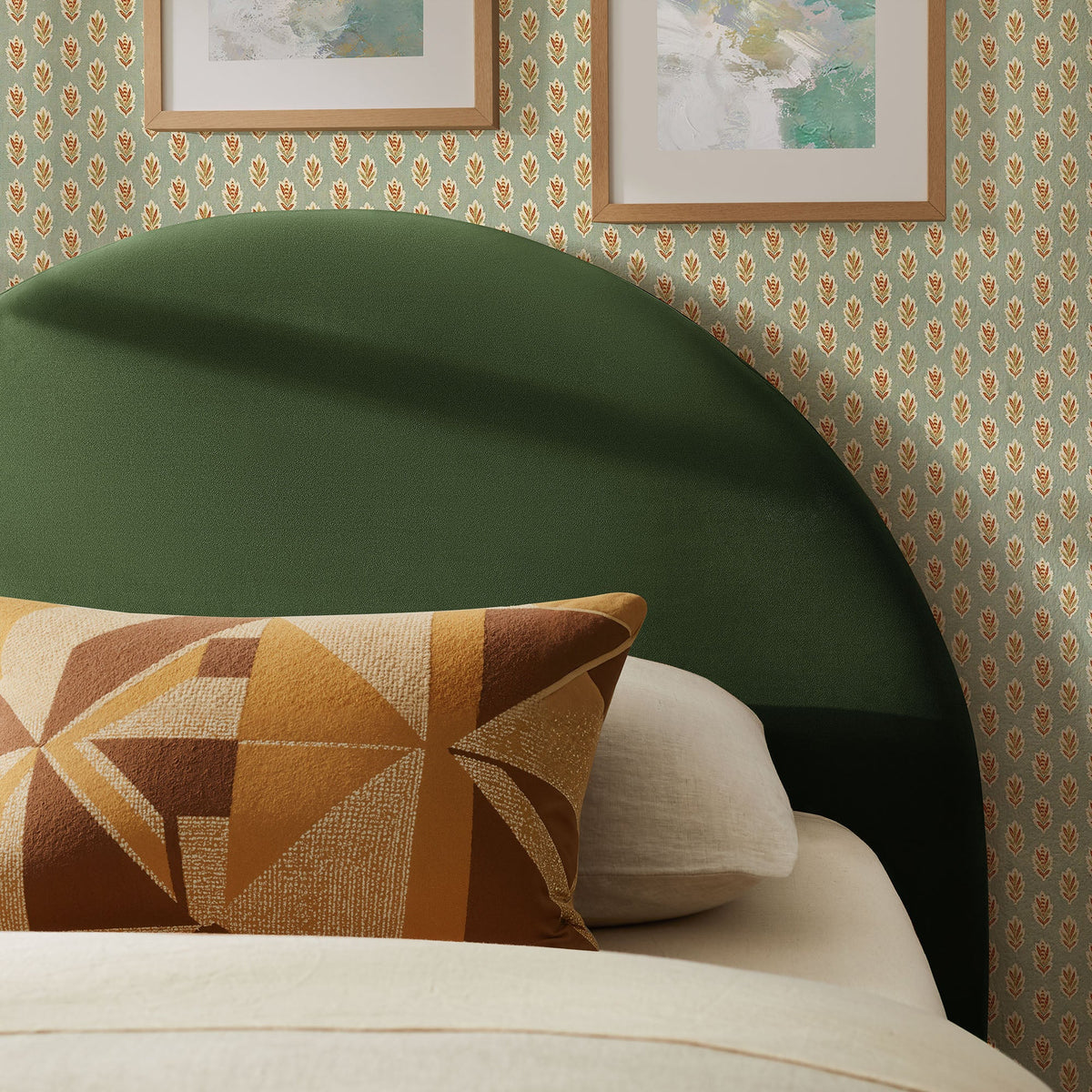 Modway Resort Performance Velvet Arched Headboard