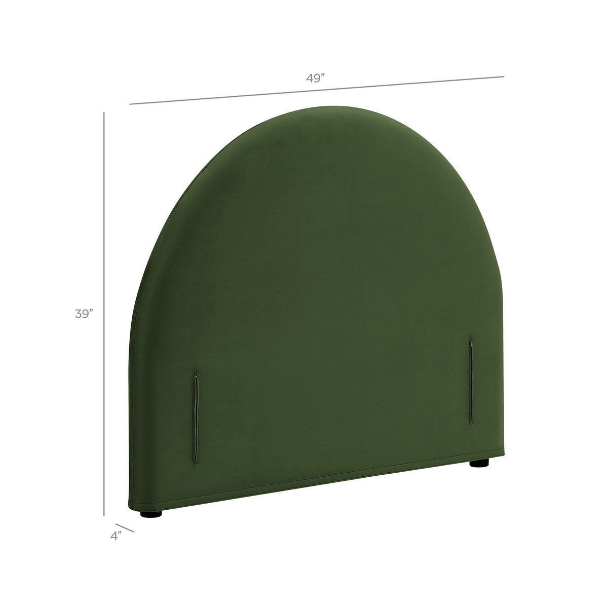 Modway Resort Performance Velvet Arched Headboard
