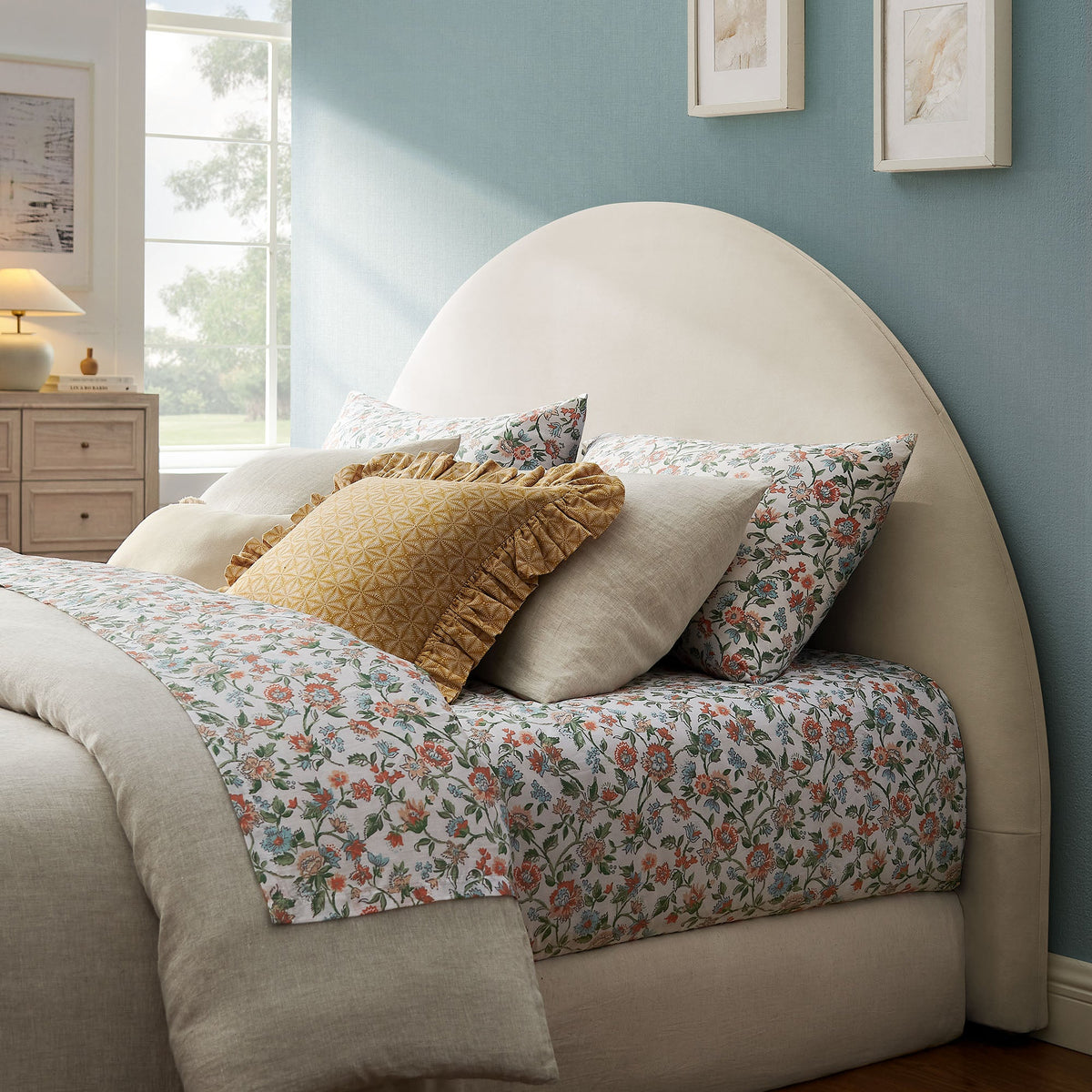 Modway Resort Performance Velvet Arched Headboard