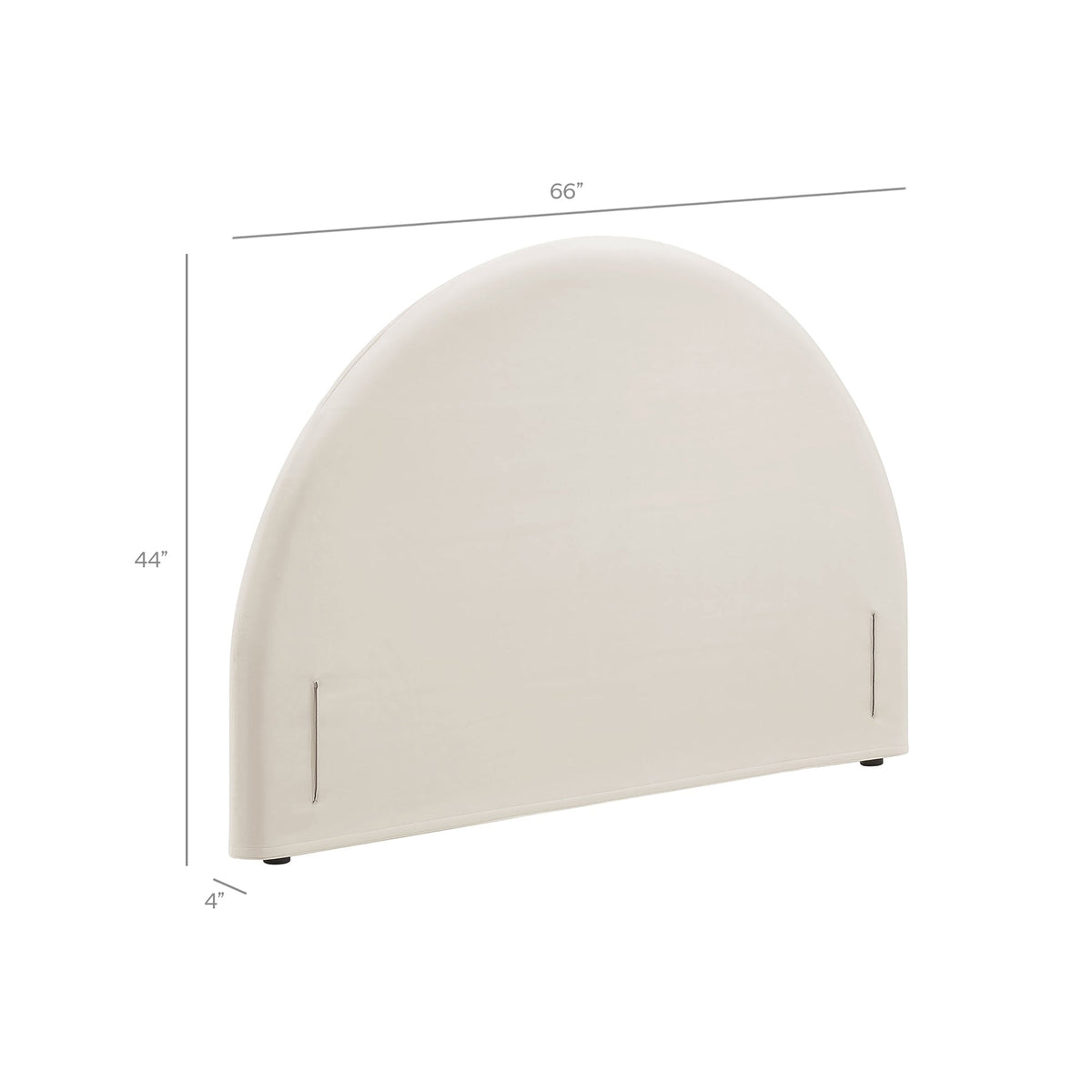 Modway Resort Performance Velvet Arched Headboard