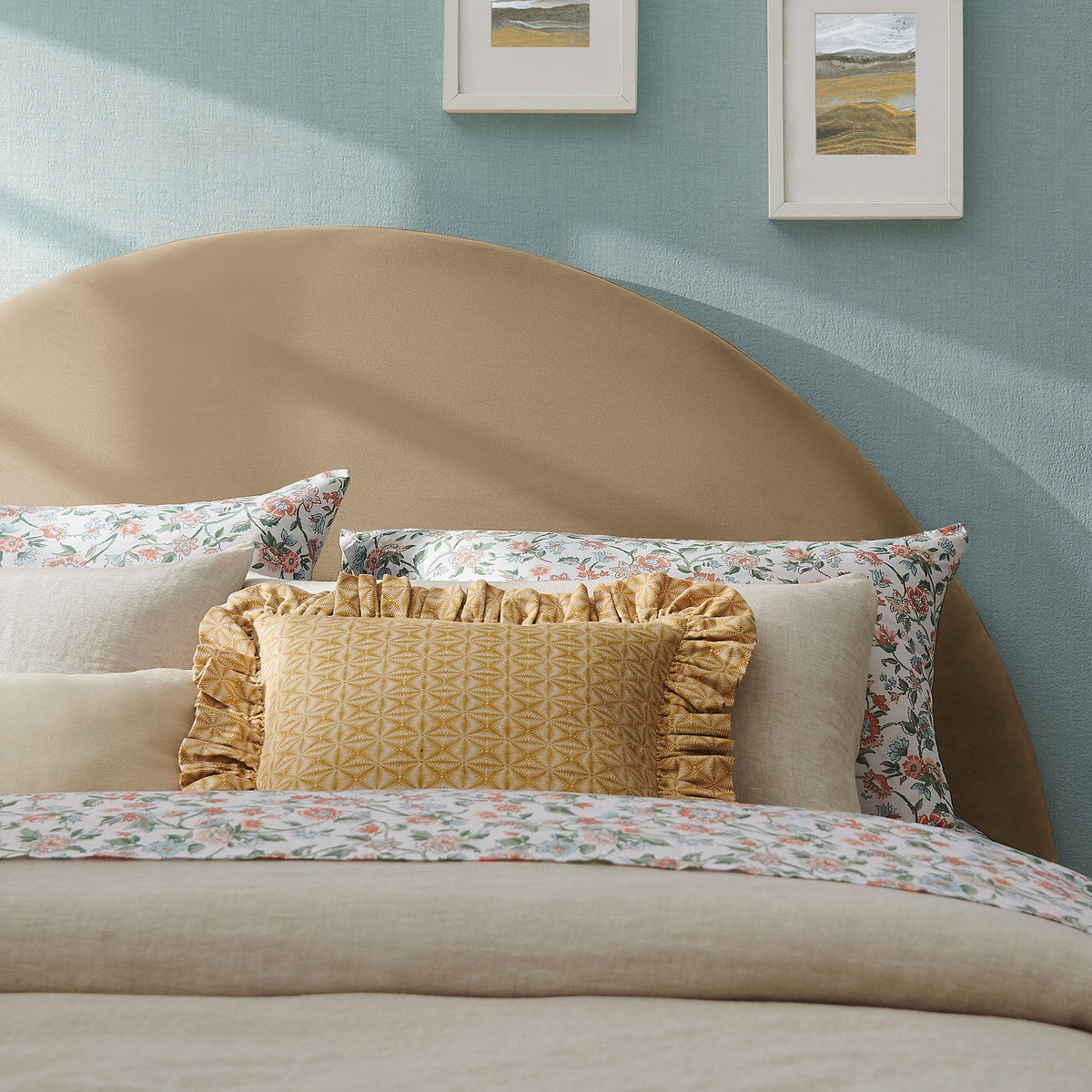 Modway Resort Performance Velvet Arched Headboard