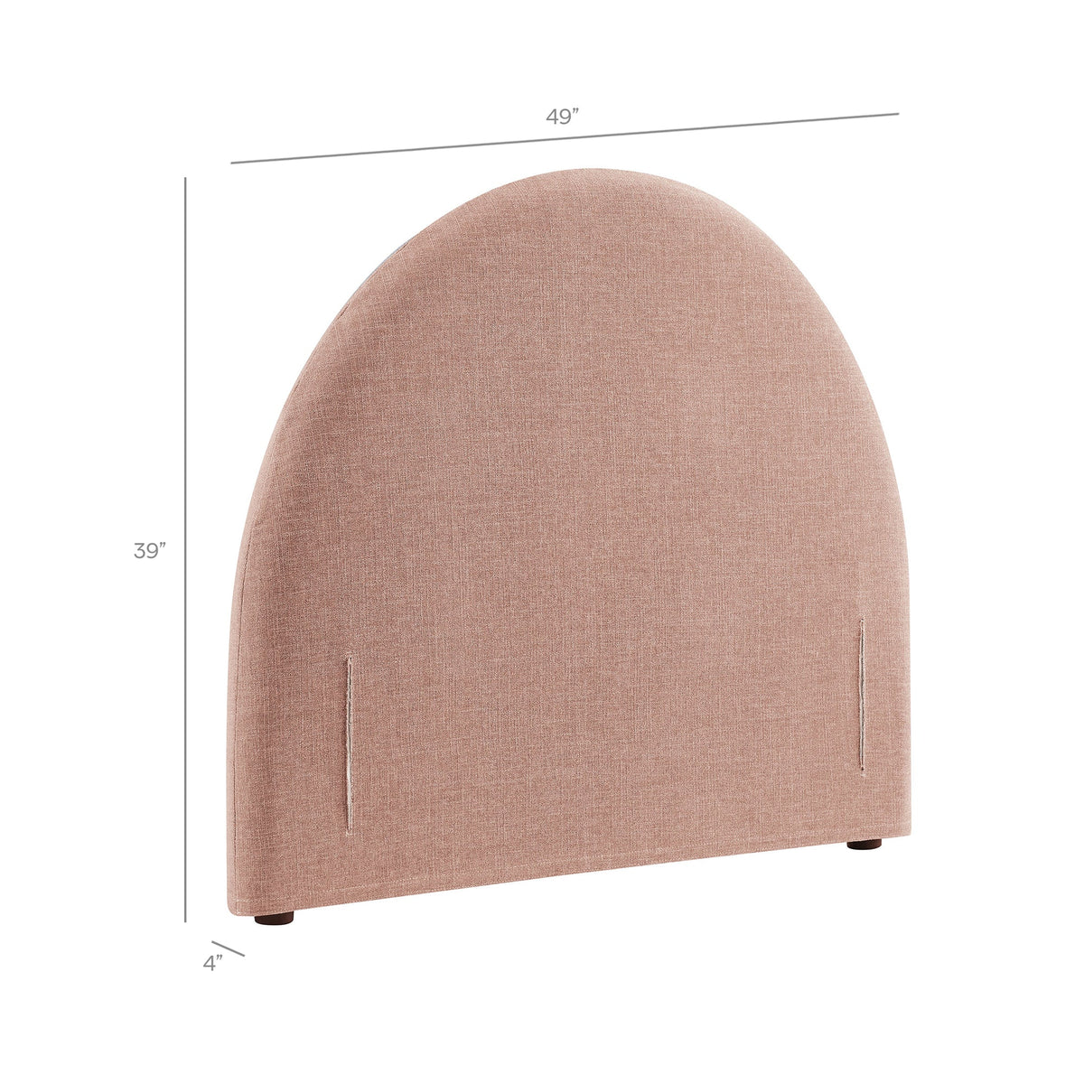 Modway Resort Queen Woven Upholstered Fabric Arched Headboard