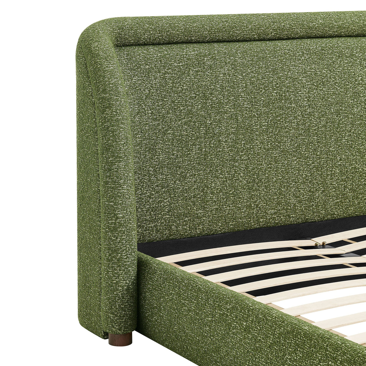Tasmin Upholstered Fabric Platform Bed
