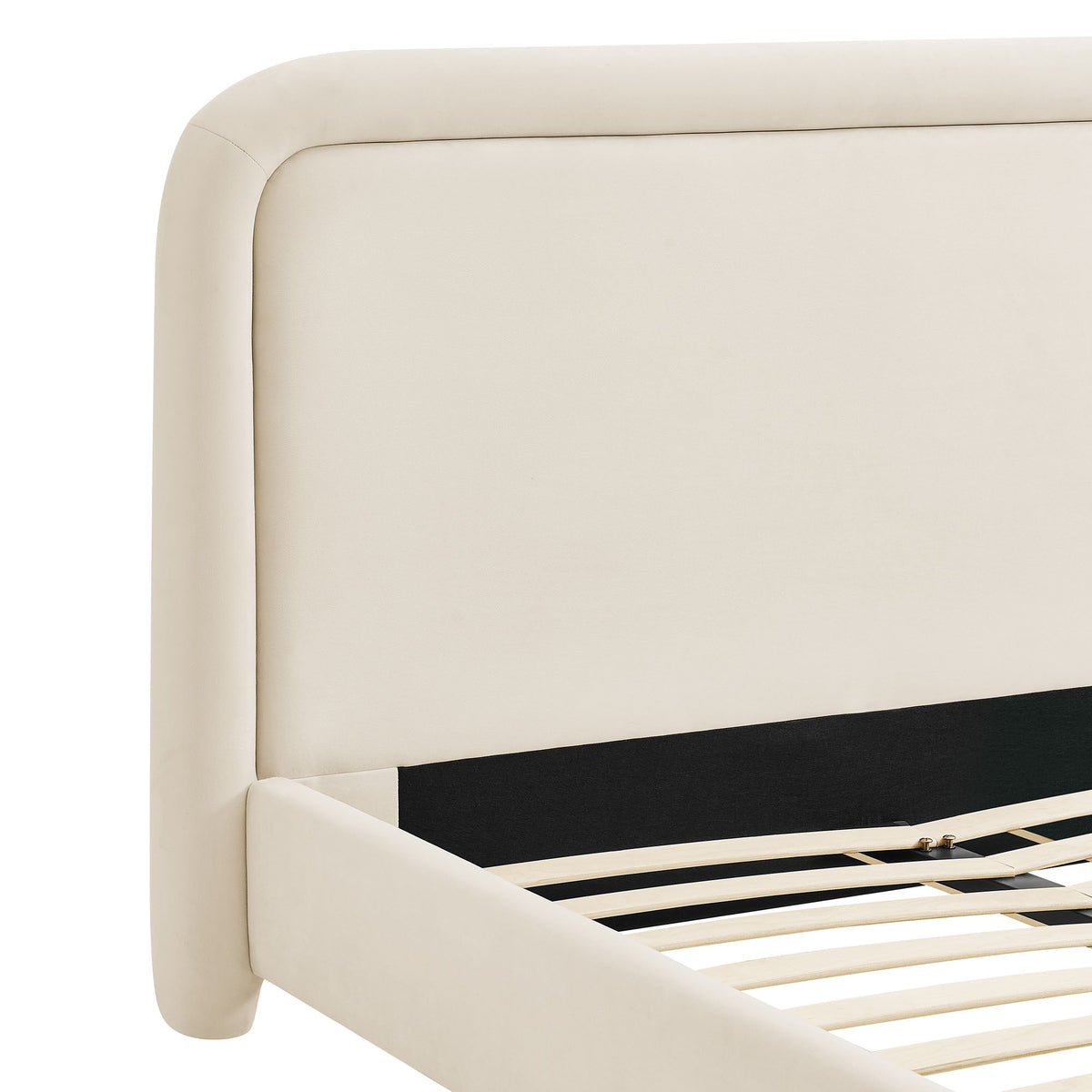 Beck Performance Velvet Platform Bed