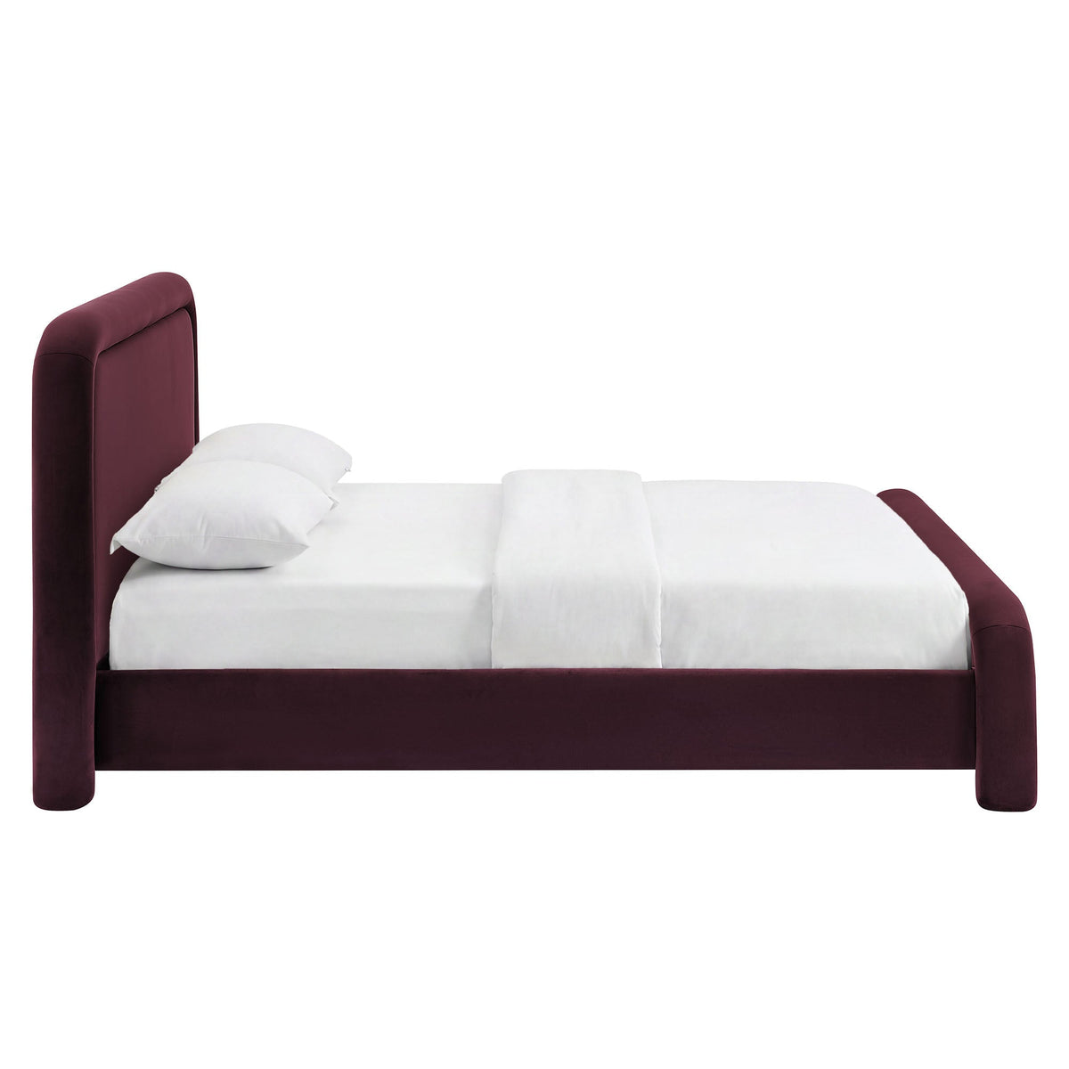Beck Performance Velvet Platform Bed