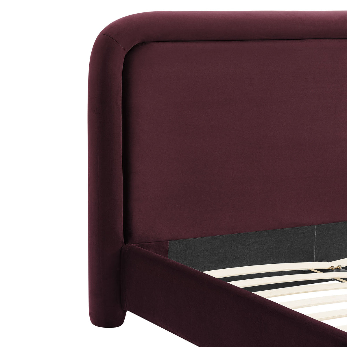 Beck Performance Velvet Platform Bed