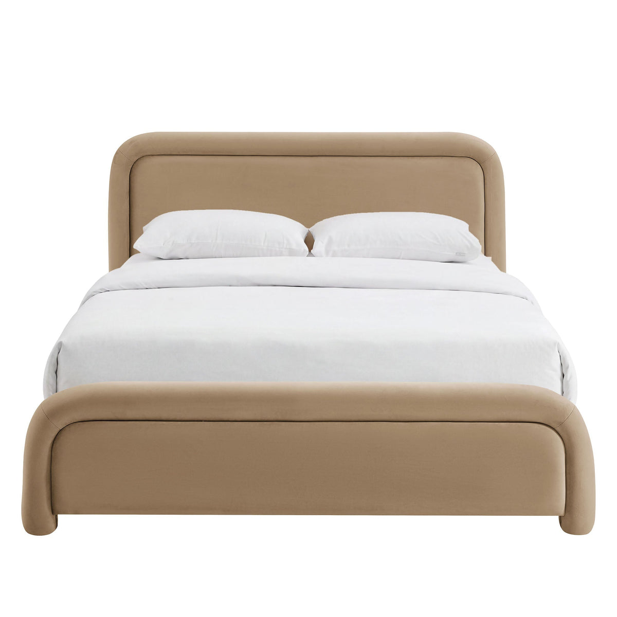 Beck Performance Velvet Platform Bed