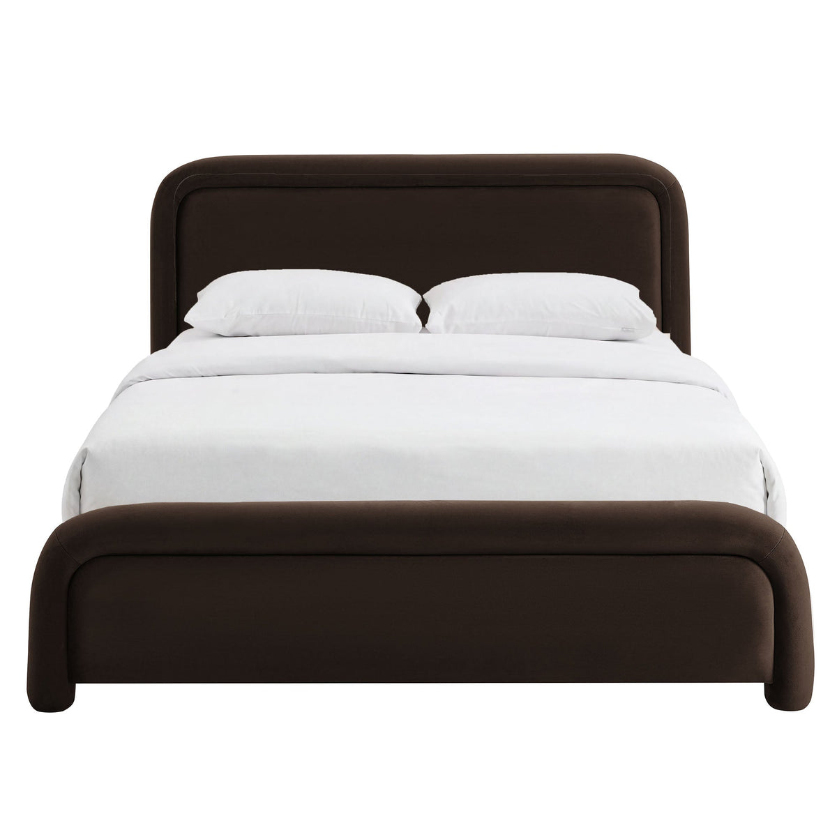 Beck Performance Velvet Platform Bed