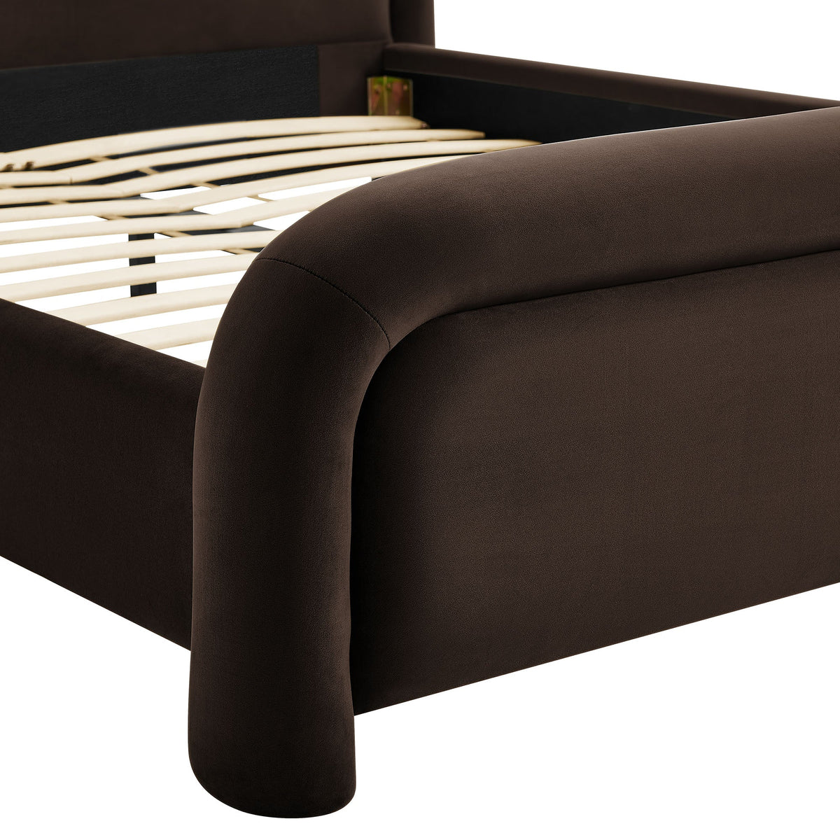Beck Performance Velvet Platform Bed