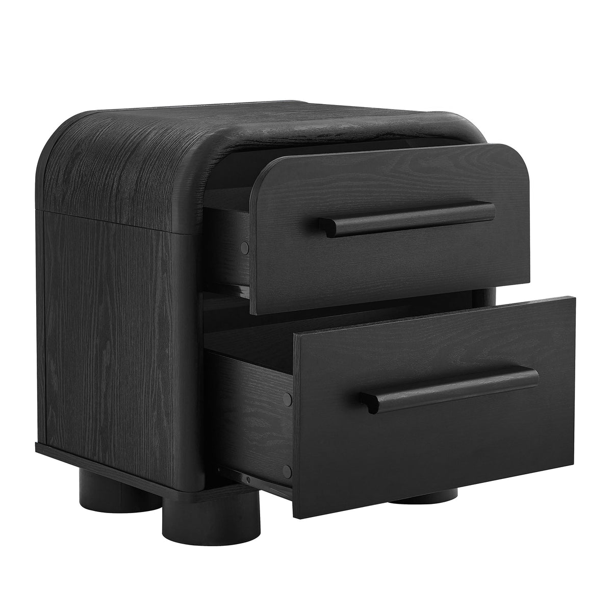 Bellamy Curved 2-Drawer Nightstand
