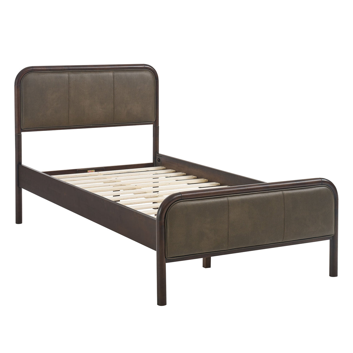 Wexford Vegan Leather Platform Bed