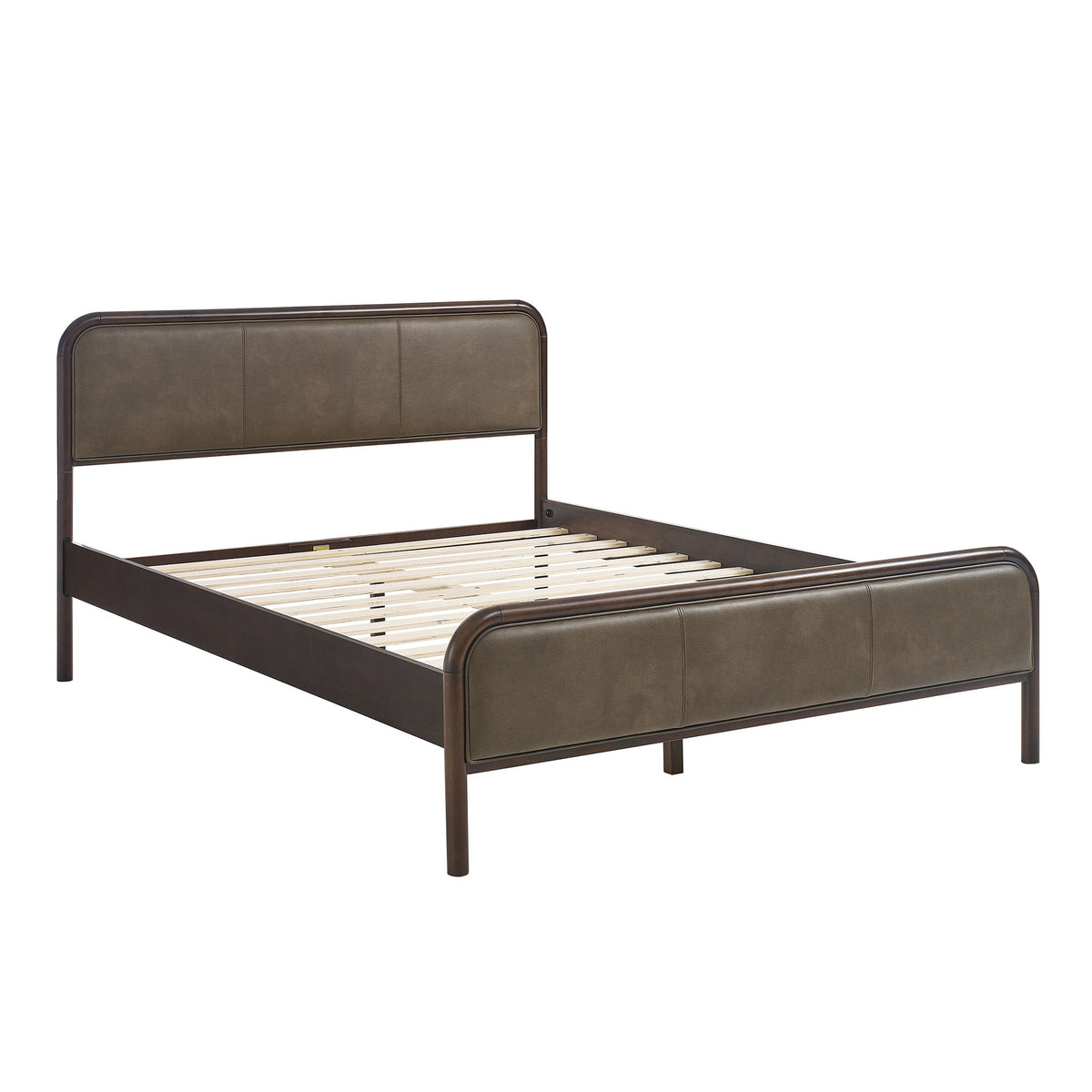 Wexford Vegan Leather Platform Bed