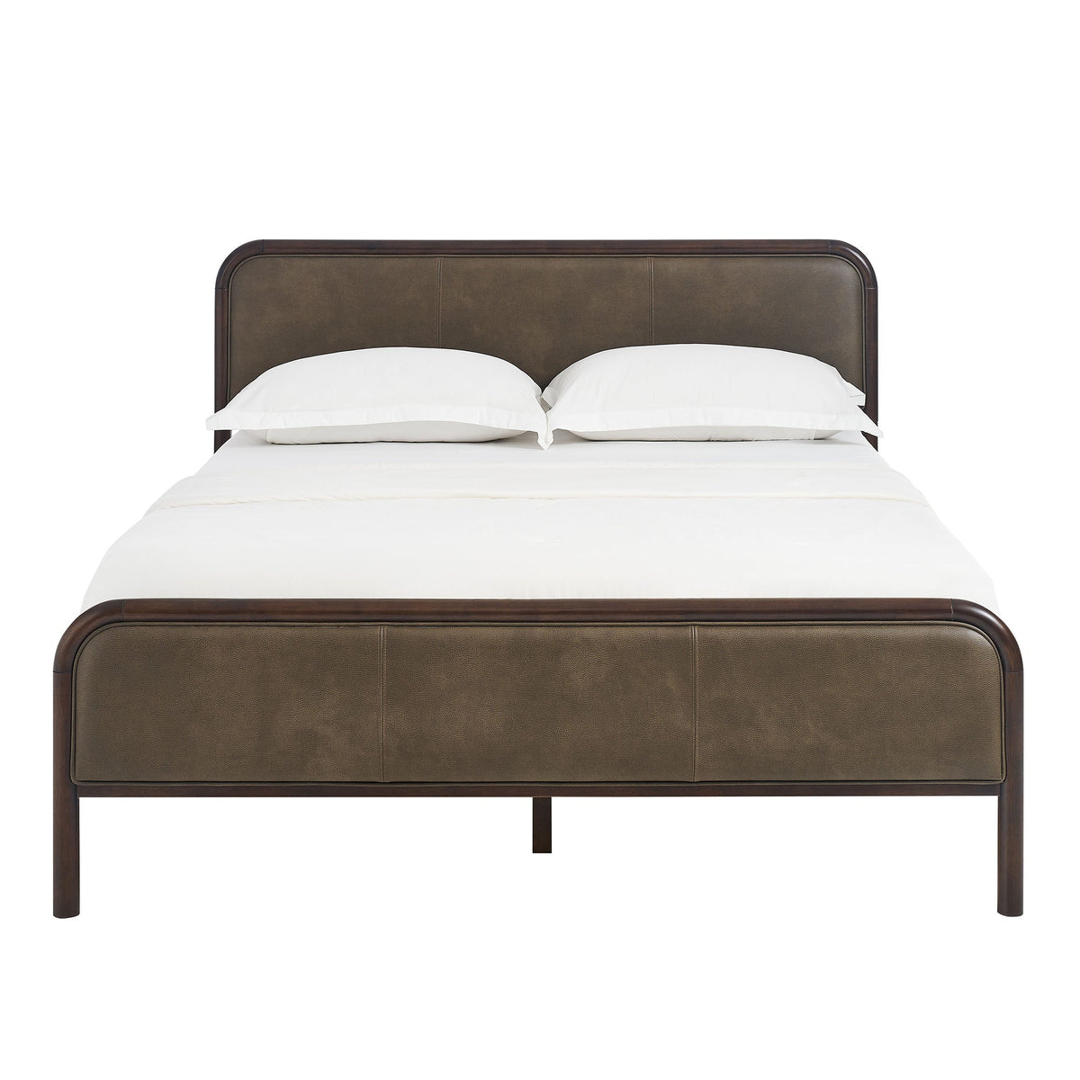 Wexford Vegan Leather Platform Bed
