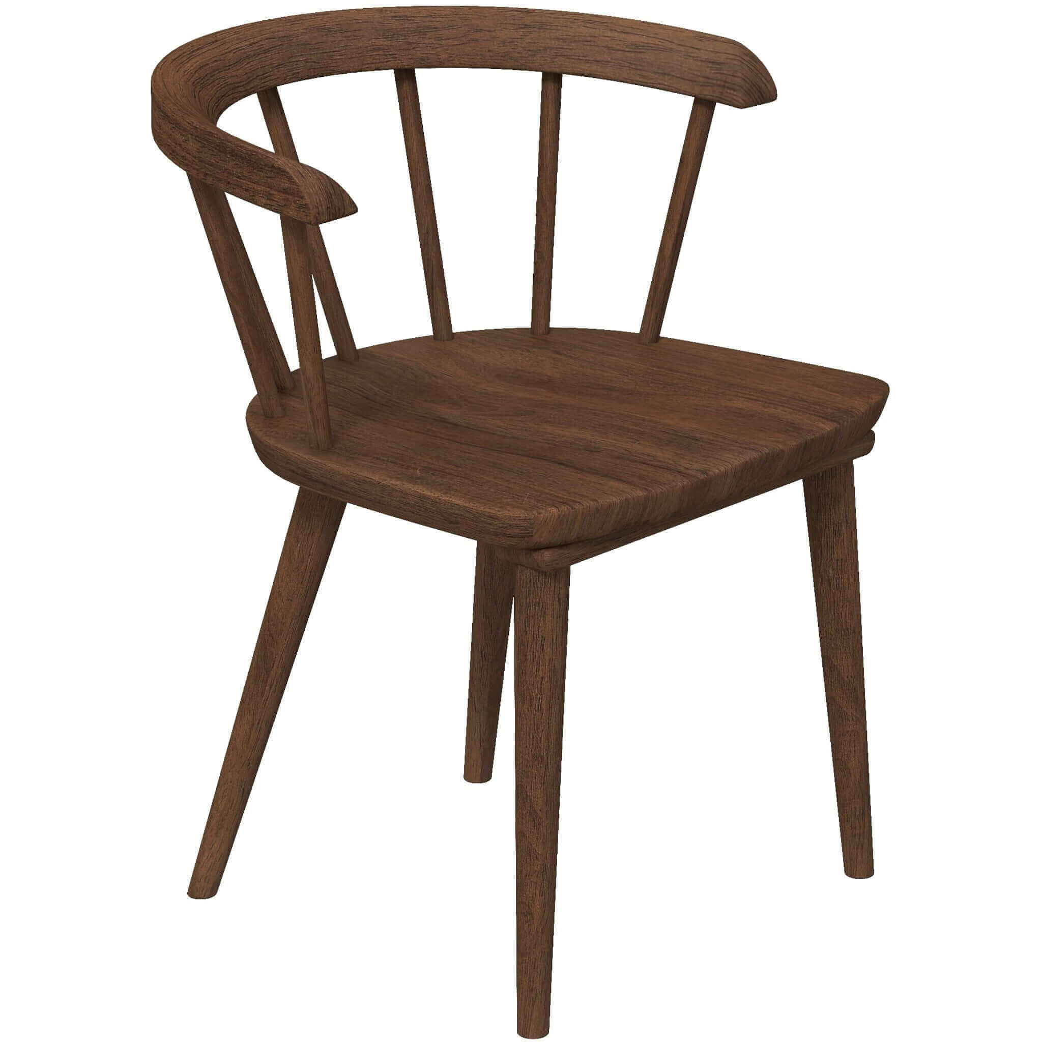 Manson Walnut Dining Chair (Set of 2)