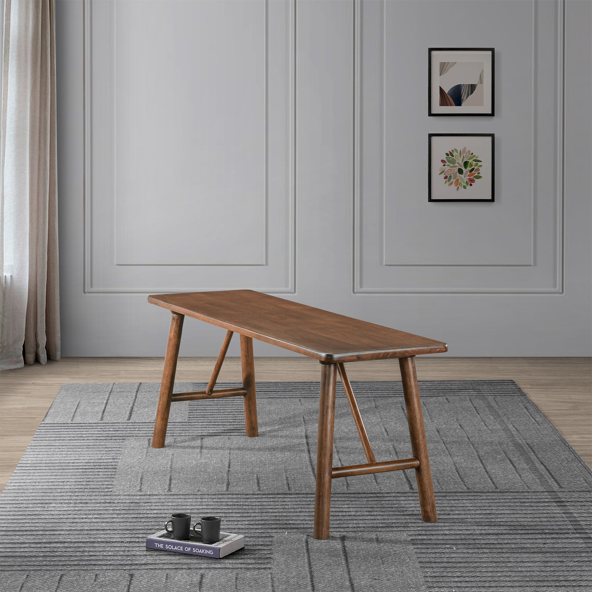 Main Walnut Bench