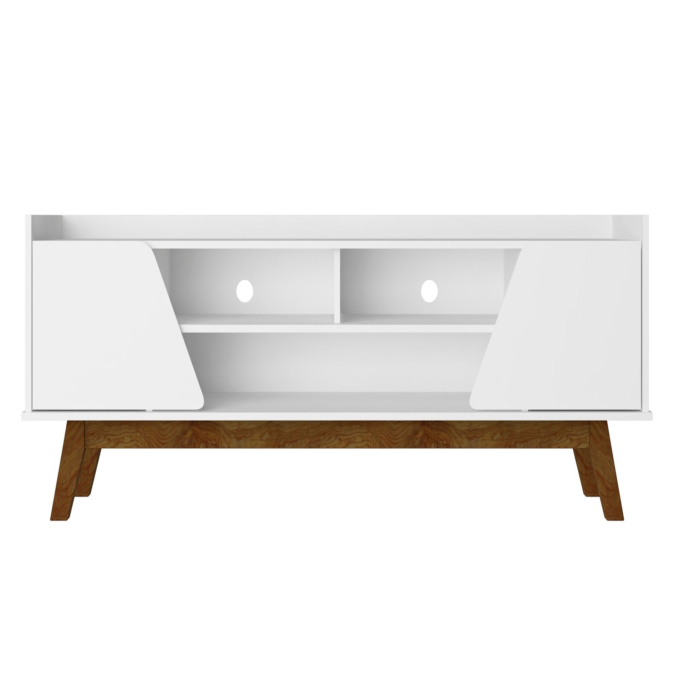 Marcus 63" Modern White TV Stand Media Console