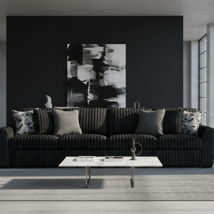 Midnight-Madness 2-Piece Sofa
