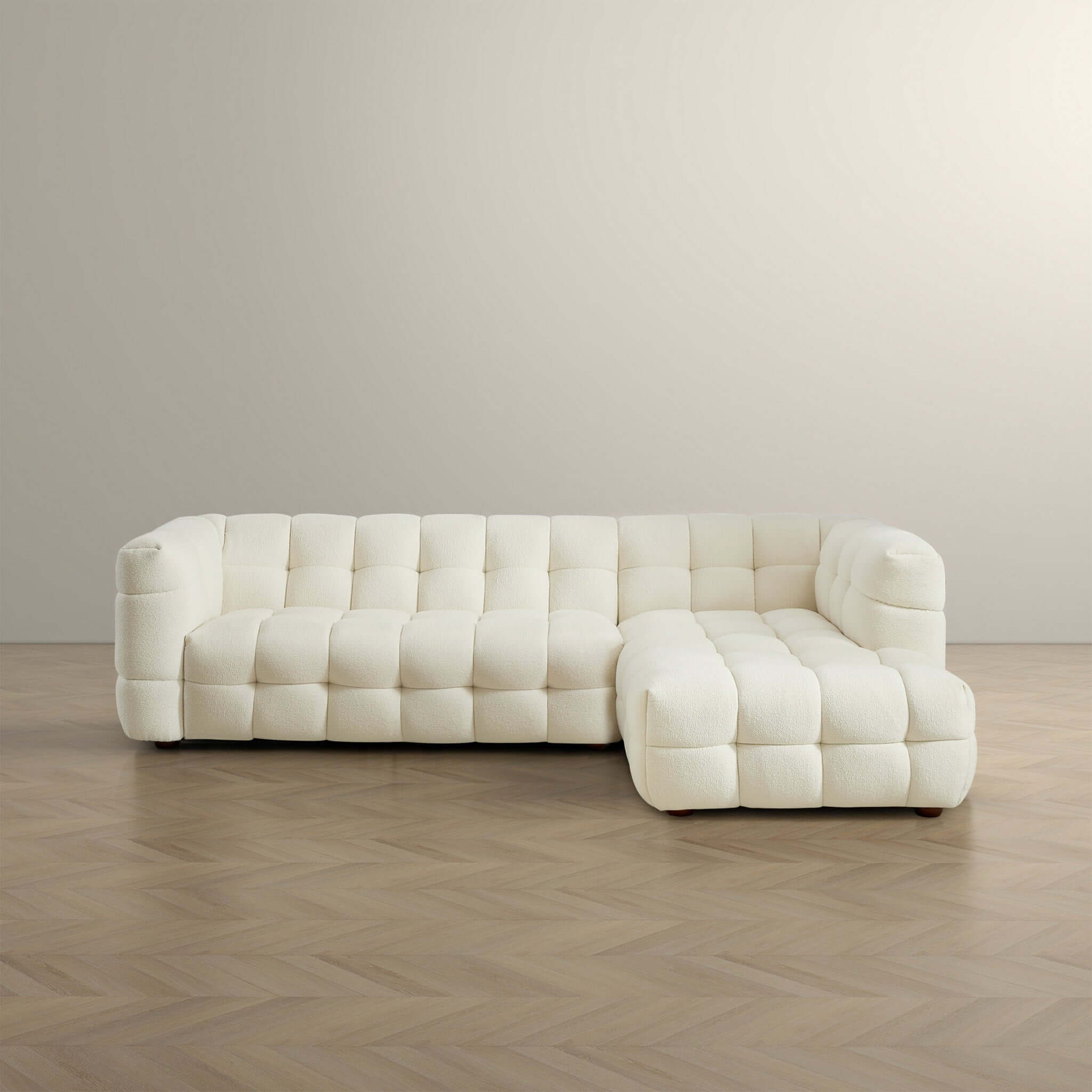 Morgan Sectional Boucle Sofa