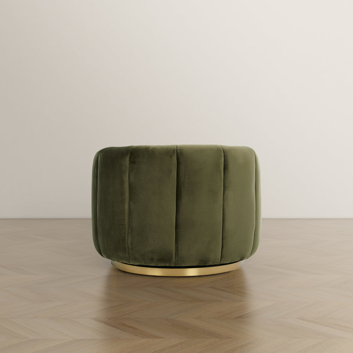 Celle Velvet Swivel Chair