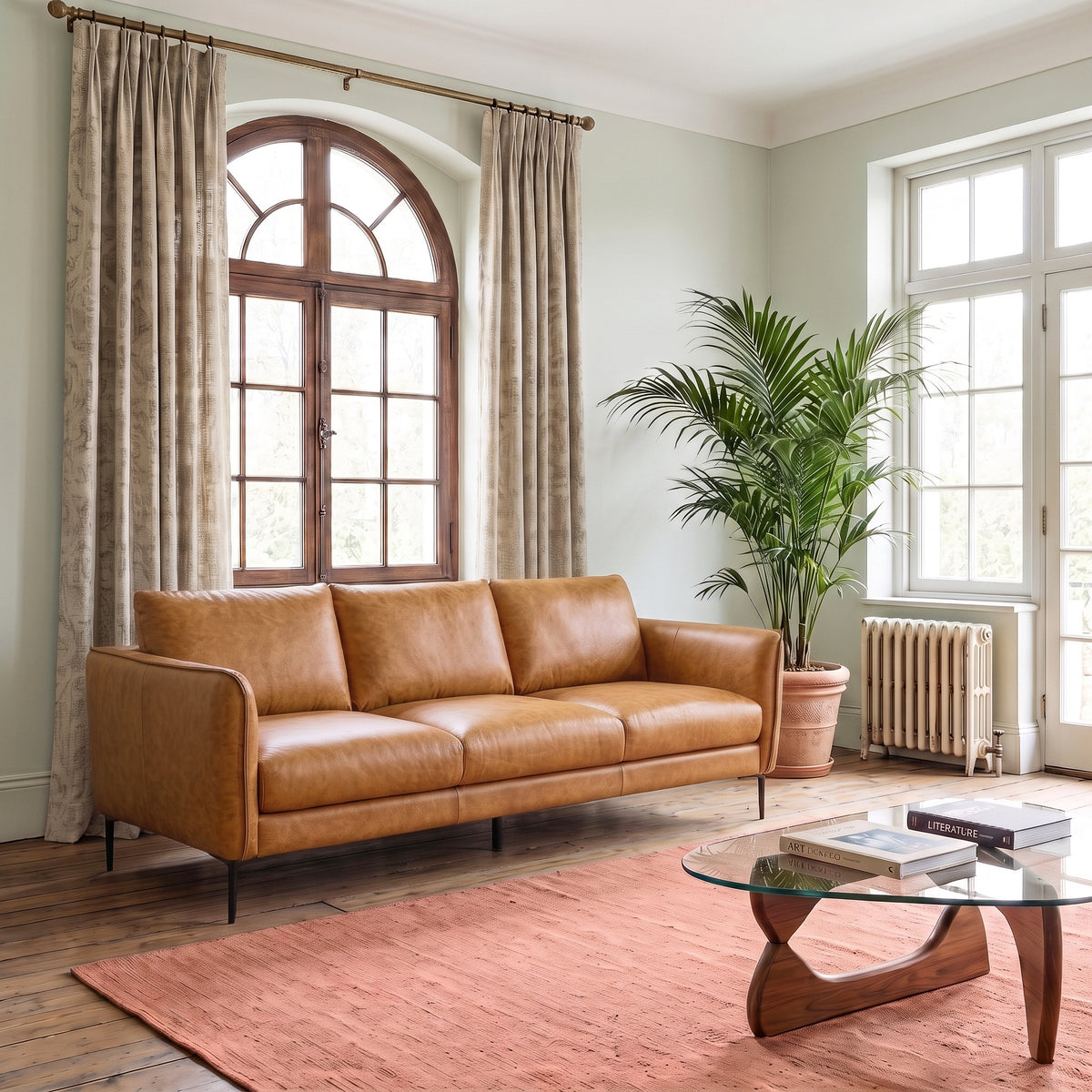 Clarksville Leather Sofa