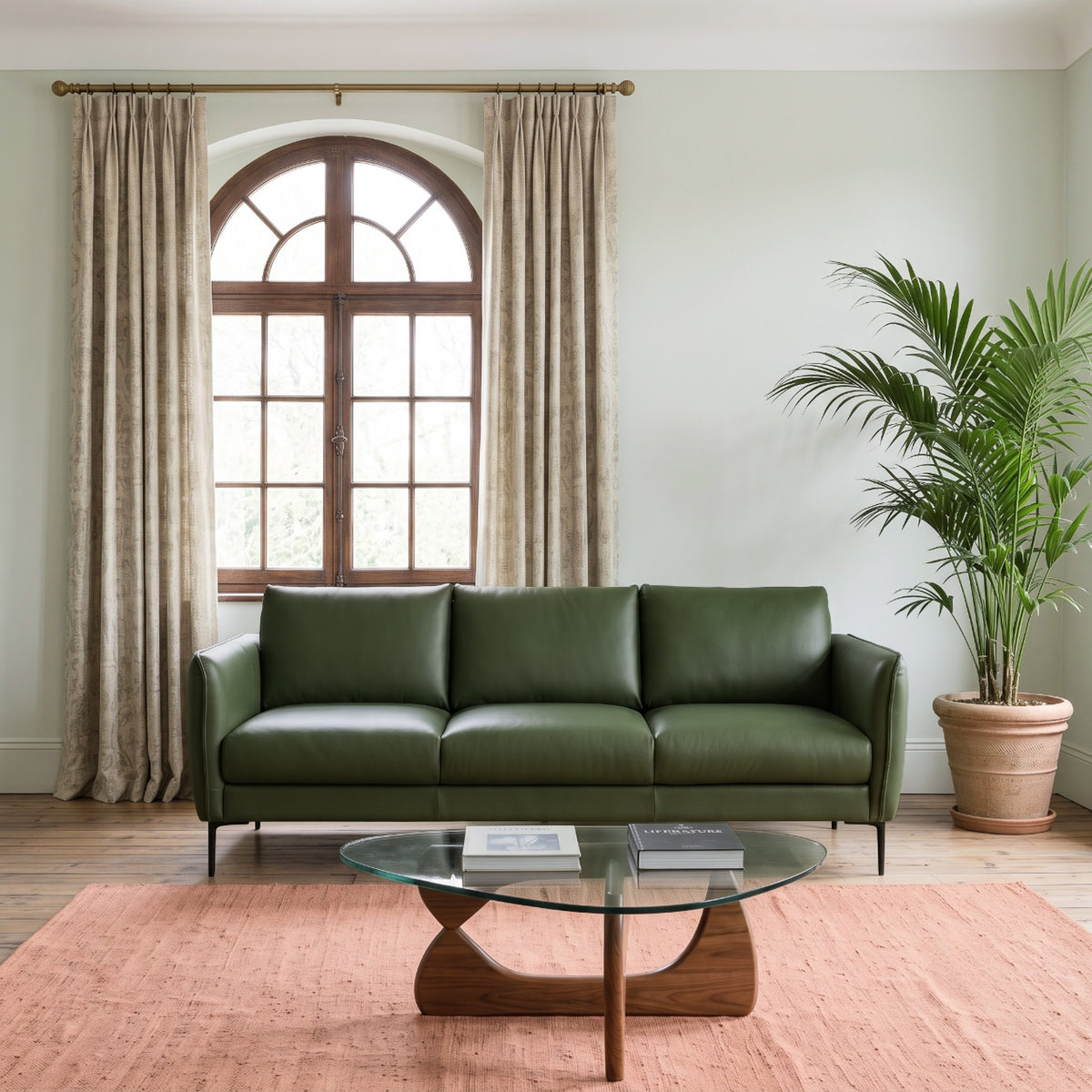 Clarksville Leather Sofa