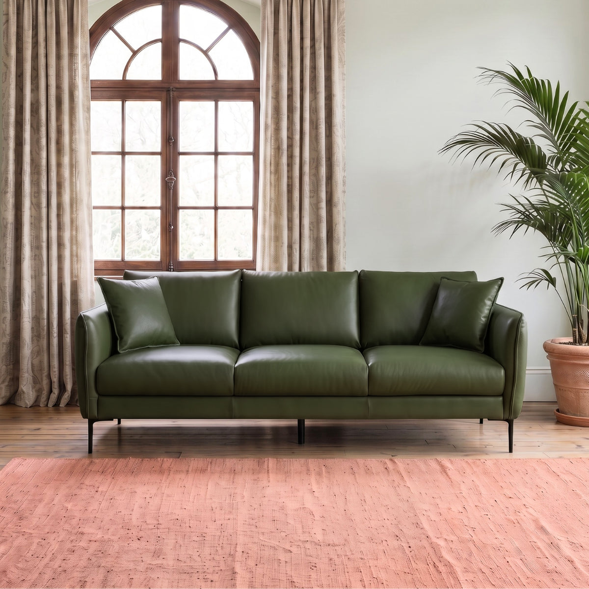 Clarksville Leather Sofa
