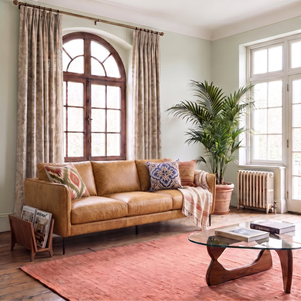 Clarksville Leather Sofa