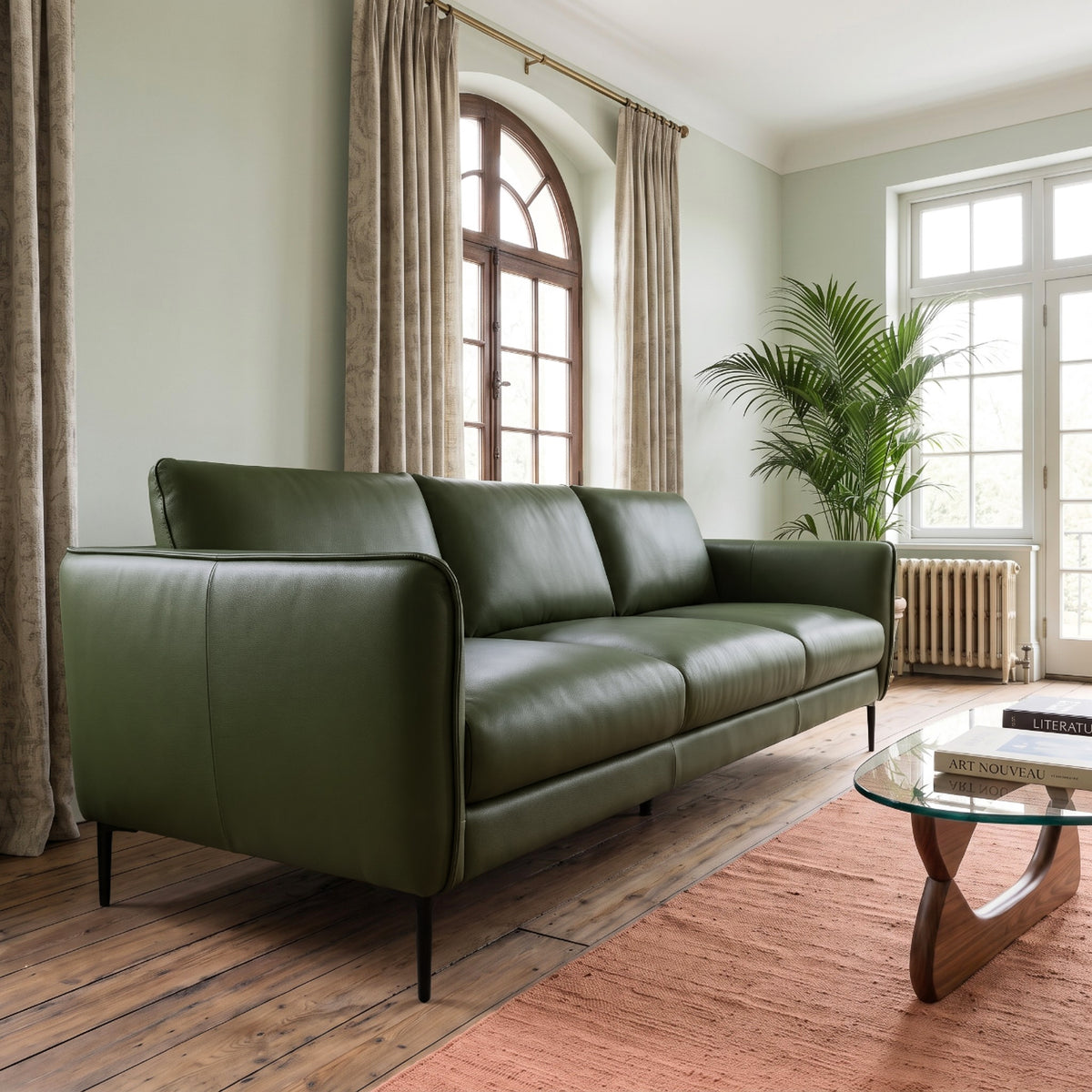 Clarksville Leather Sofa