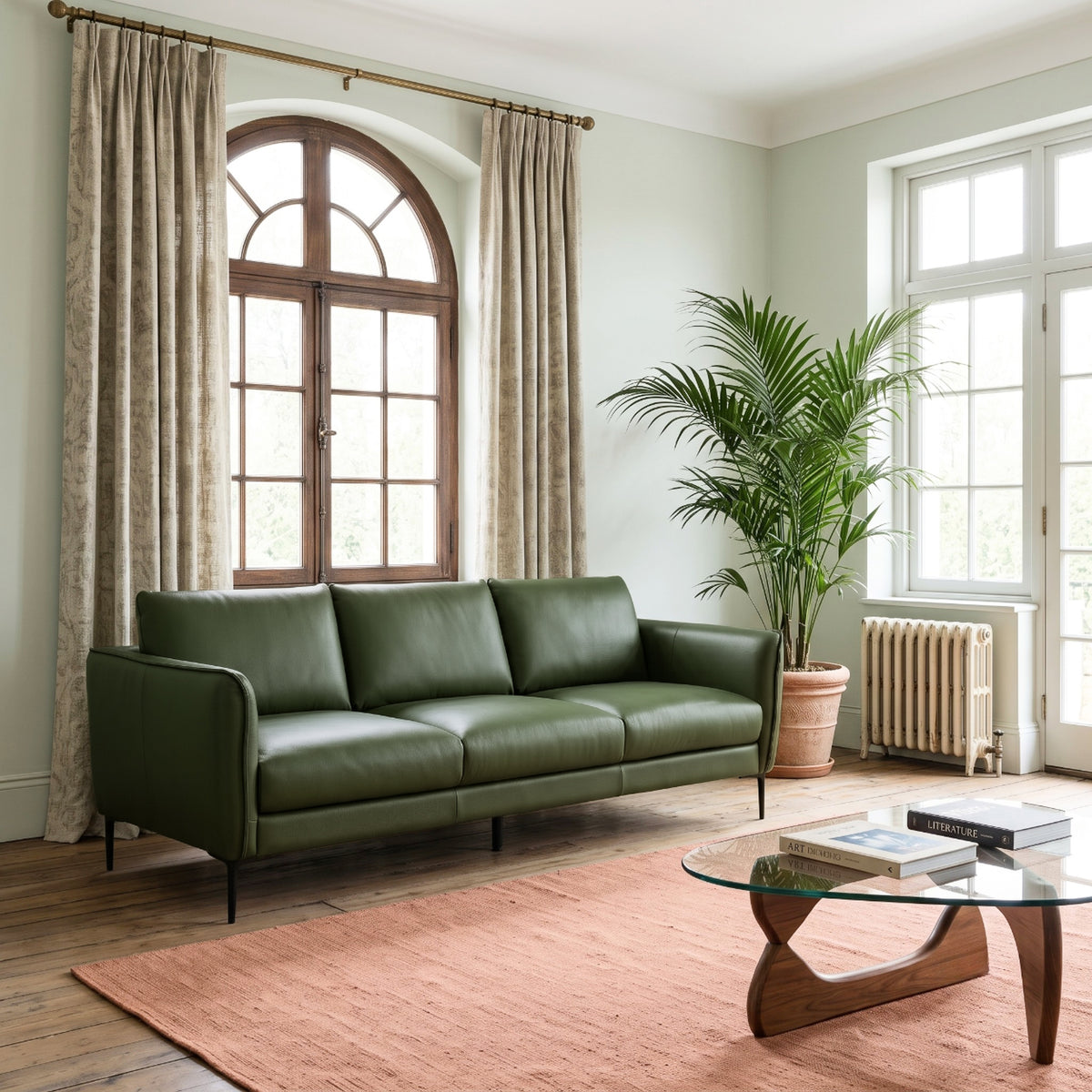 Clarksville Leather Sofa