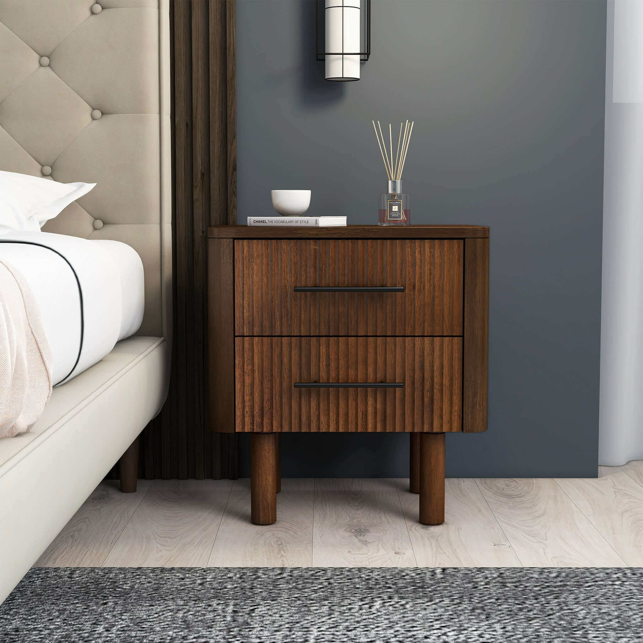 Rocca Night Stand (2 Drawers)
