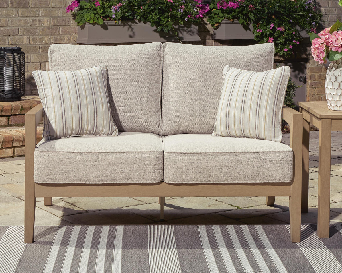 Hallow Stationary Loveseats