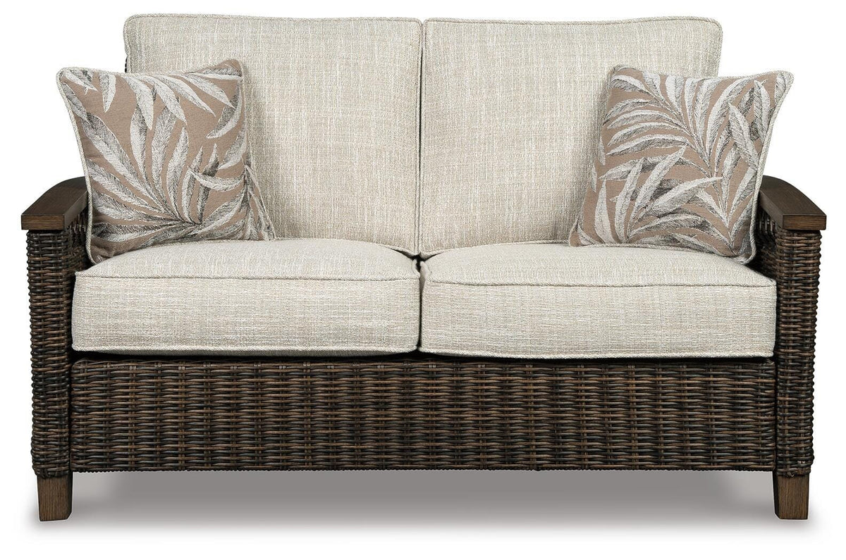 Paradise Outdoor Loveseat by Ashley - image 6