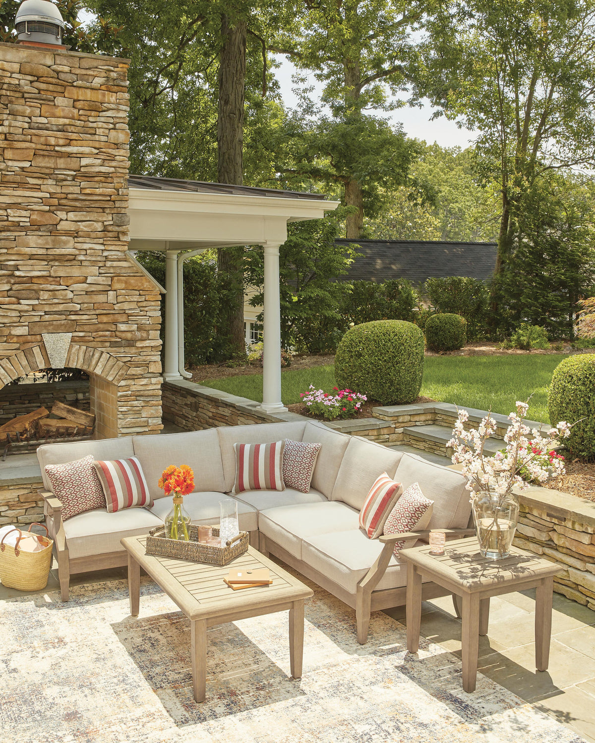 Clare Outdoor Sectional by Ashley - image 9