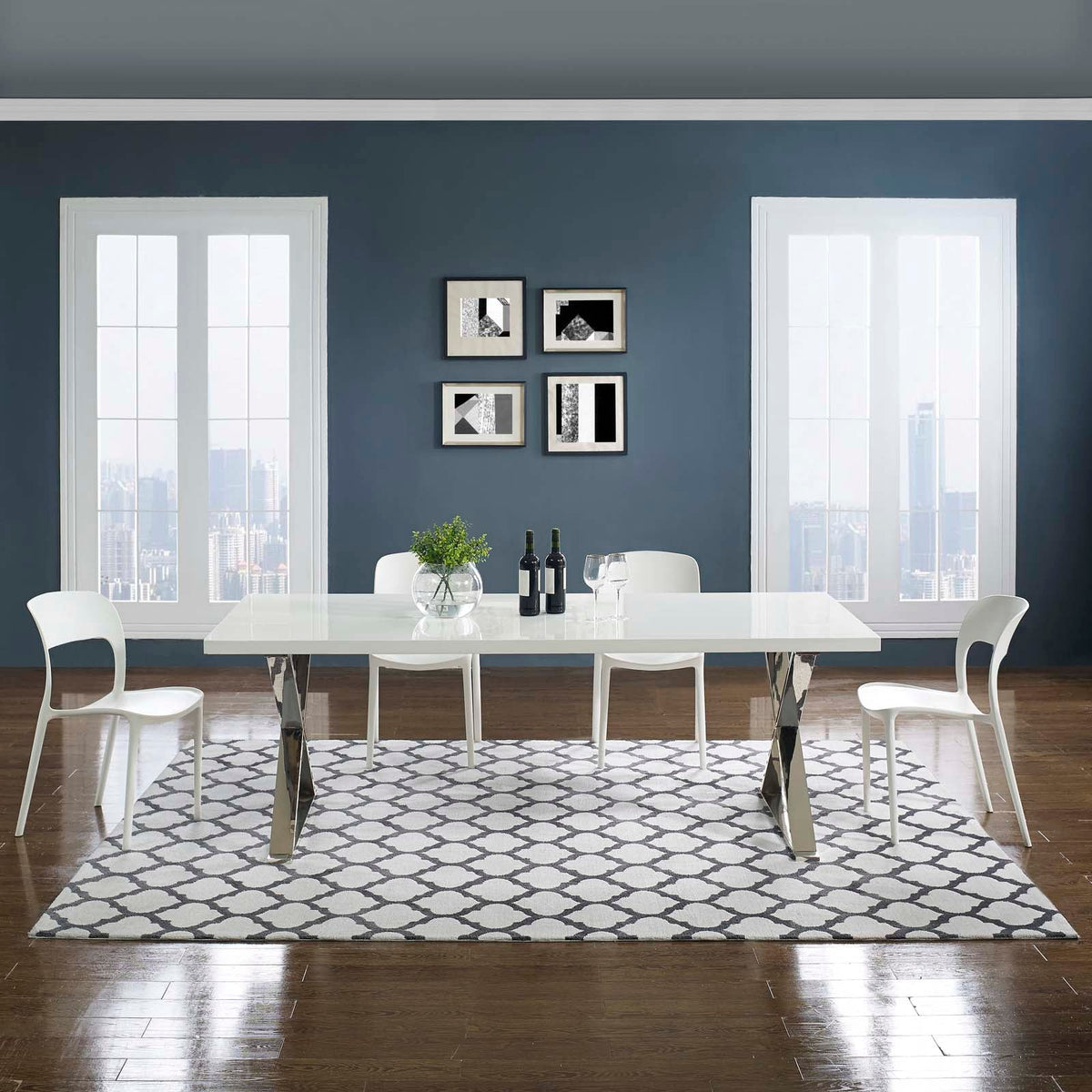 Lida Moroccan Trellis Area Rug - view 24