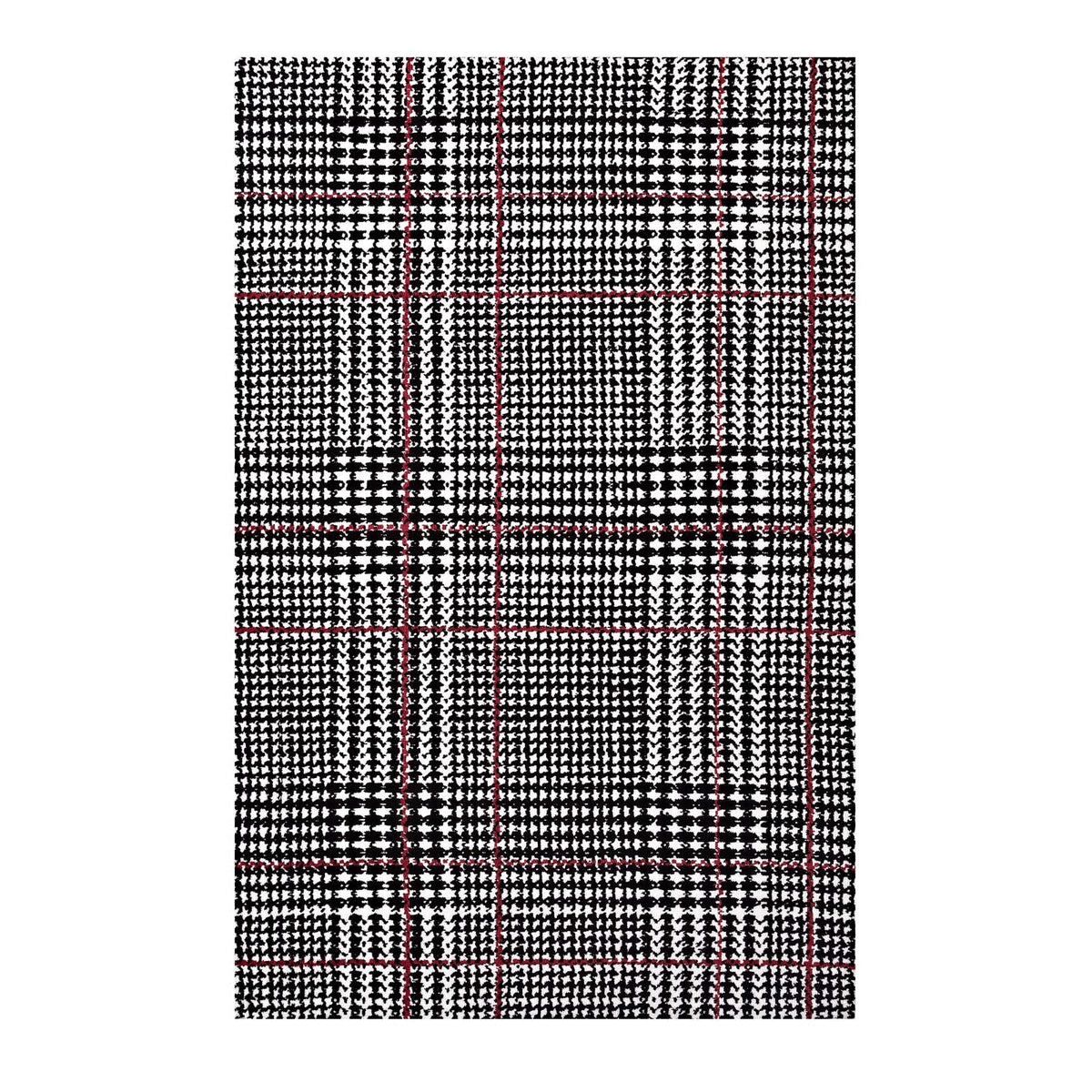 Kaja Abstract Plaid Area Rug - view 2