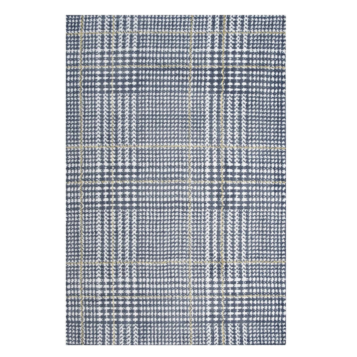 Kaja Abstract Plaid Area Rug - view 1