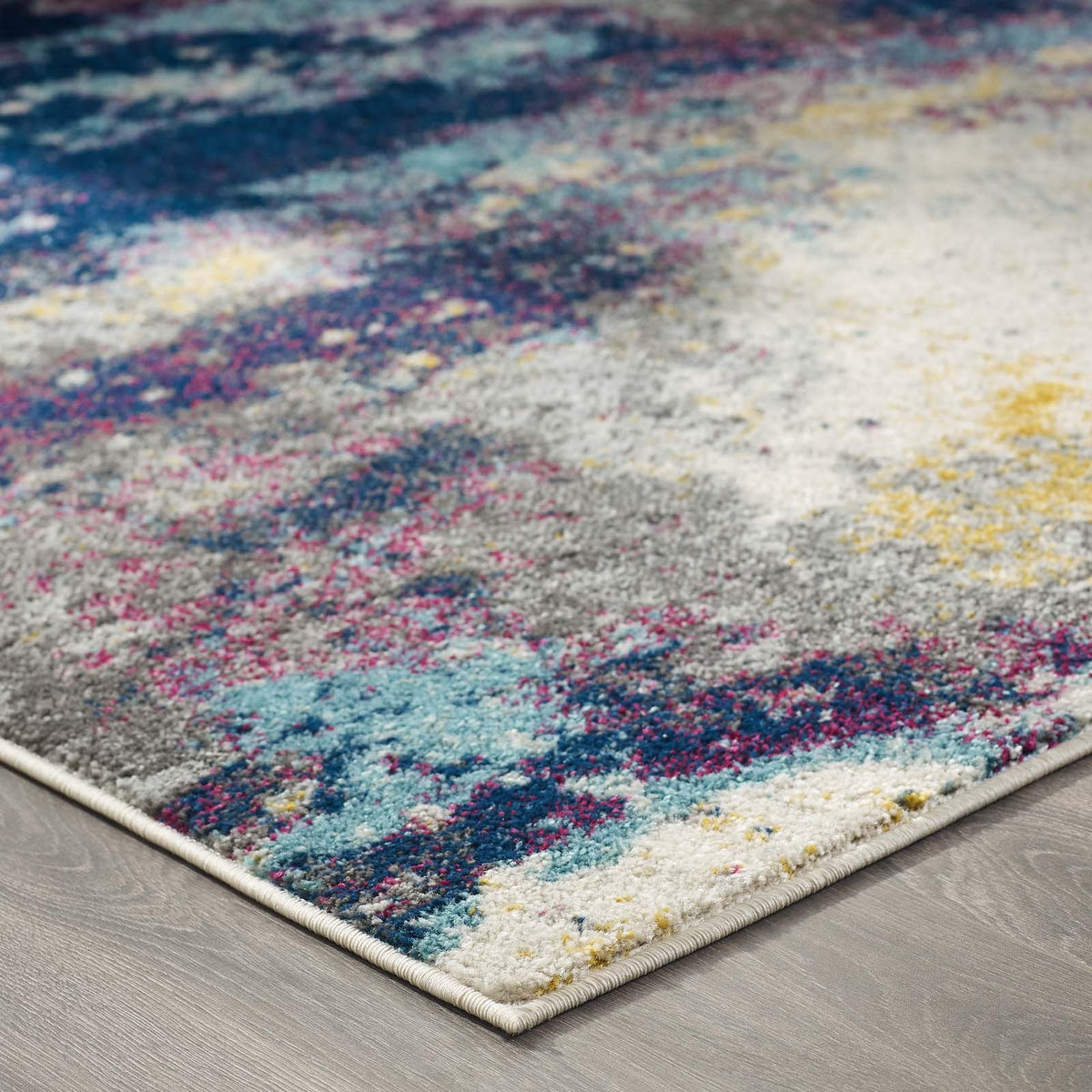 Entourage Adeline Contemporary Modern Abstract Area Rug - view 5