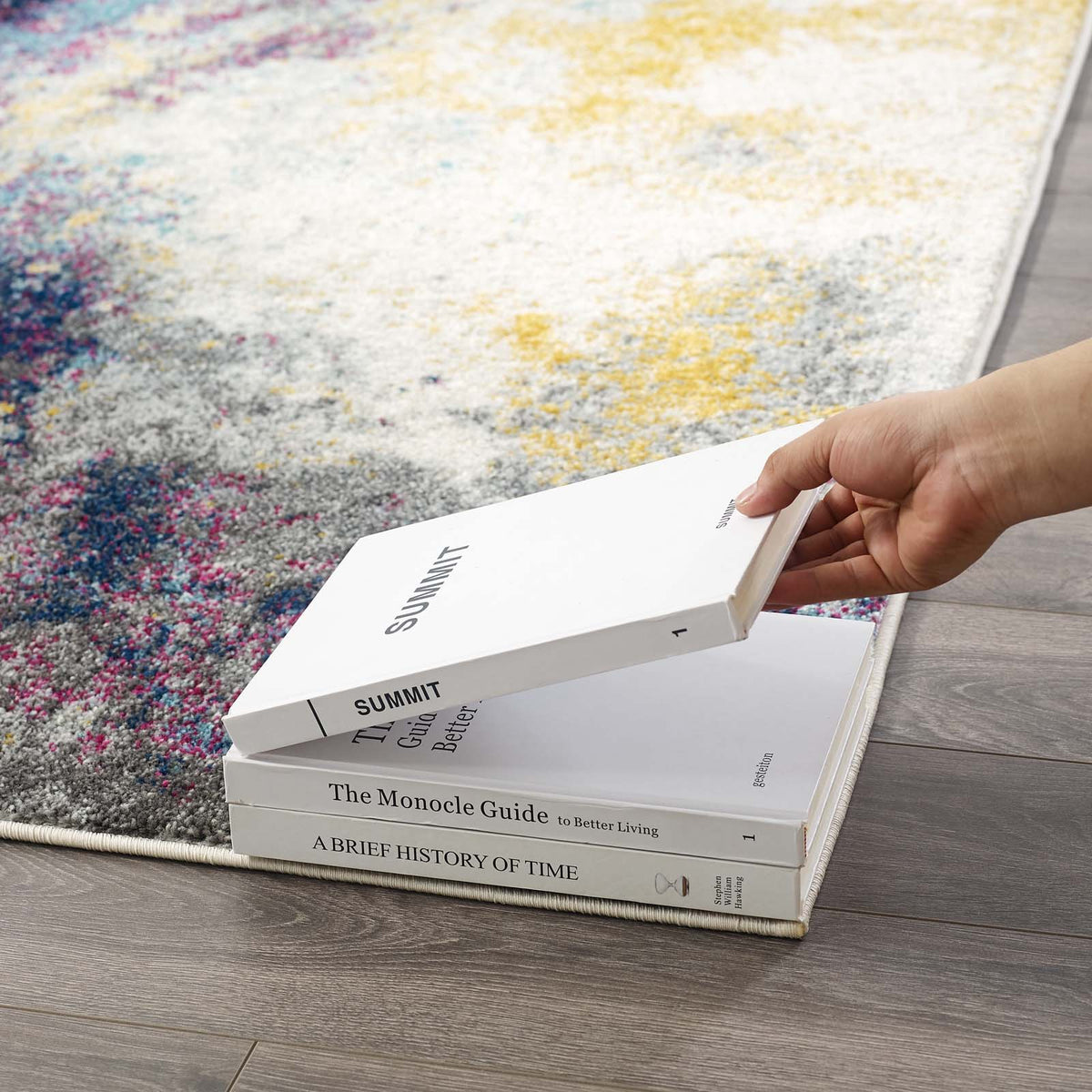 Entourage Adeline Contemporary Modern Abstract Area Rug - view 6