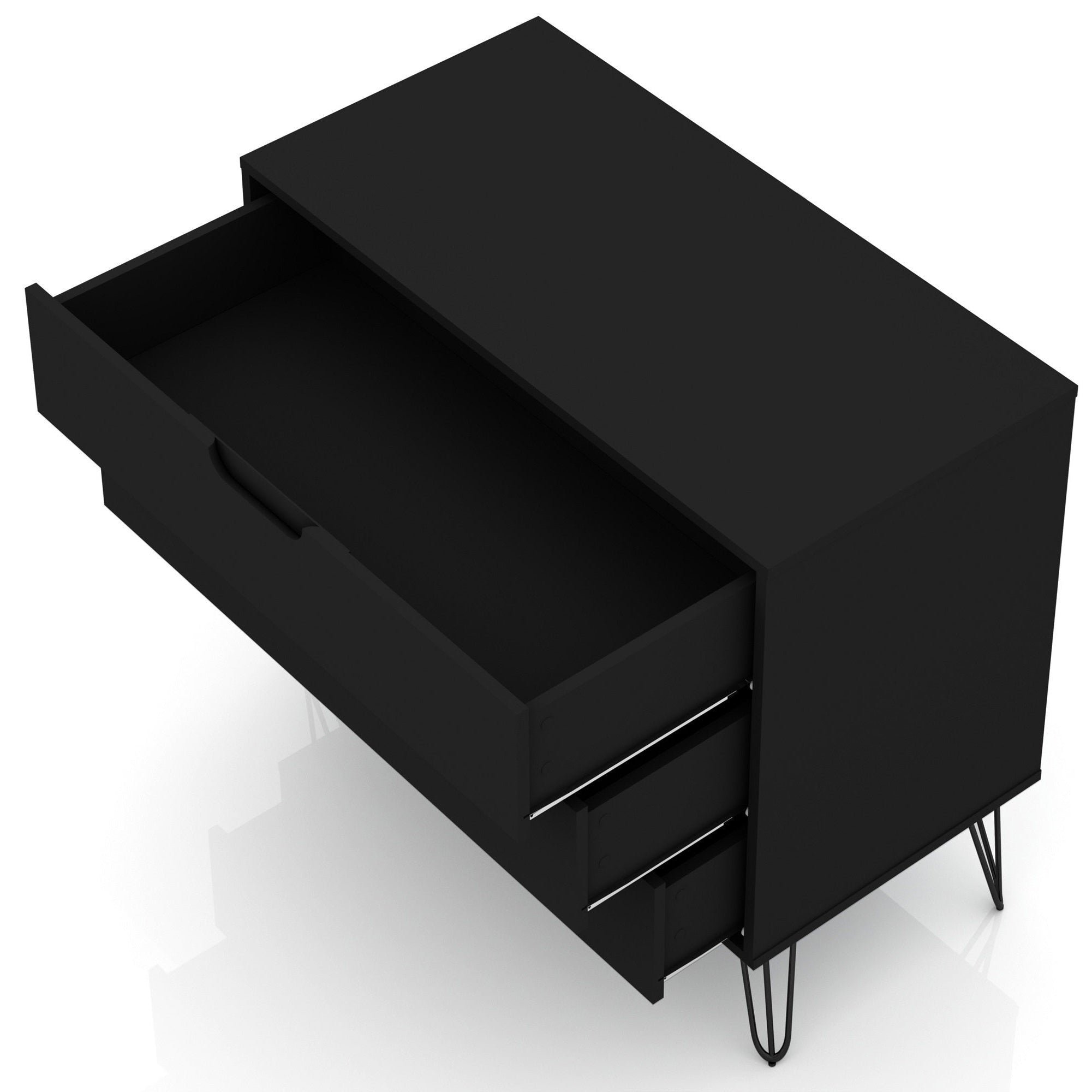 Rockefeller Black Dresser