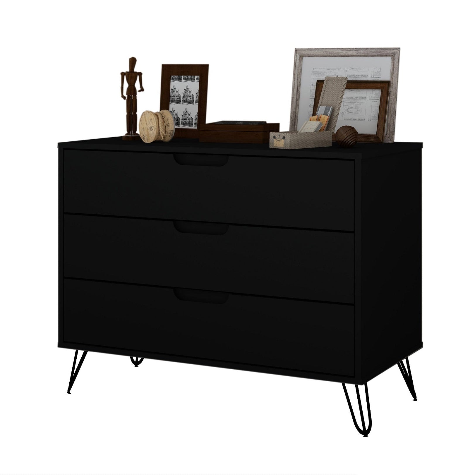 Rockefeller Black Dresser