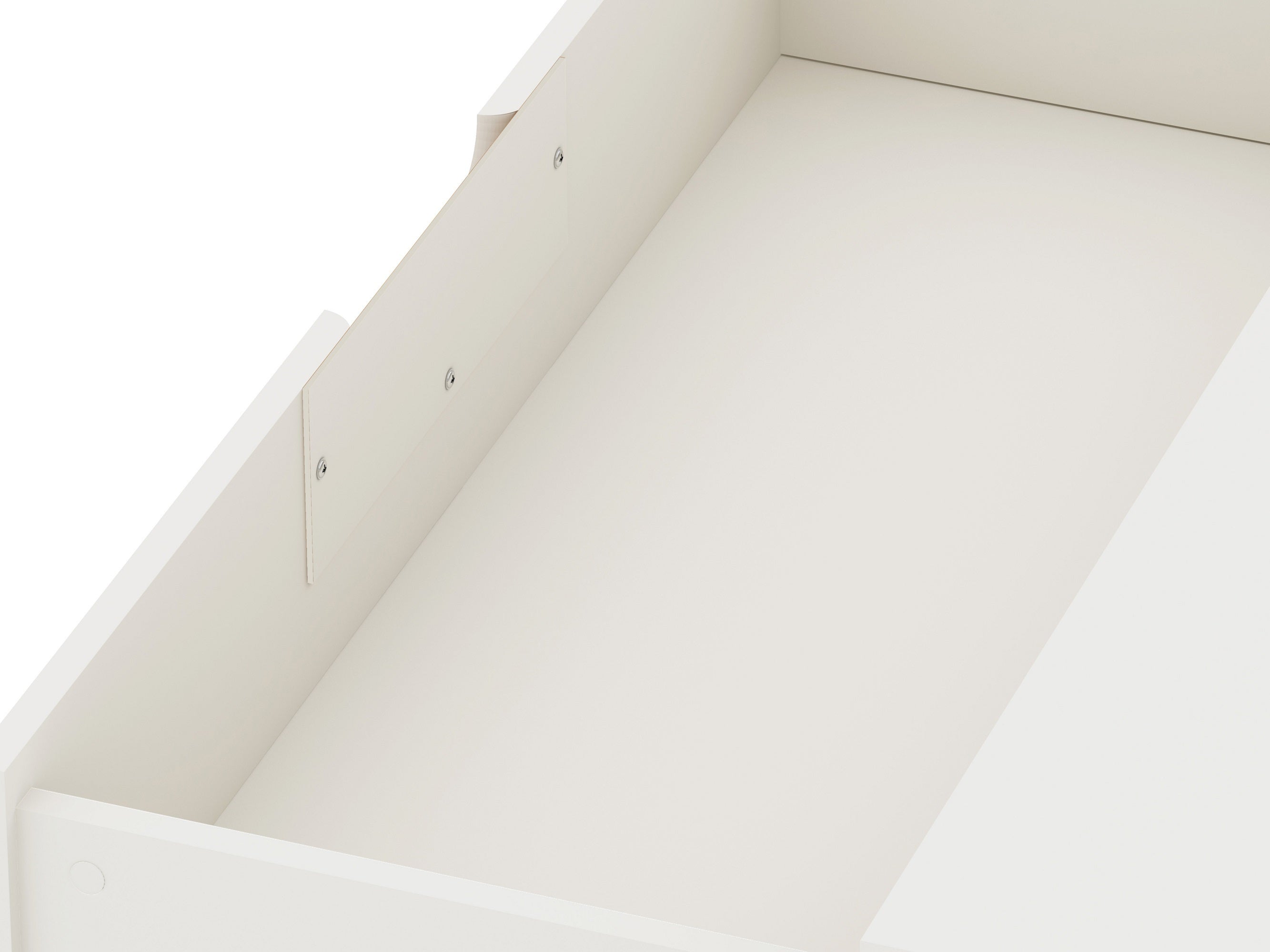 Rockefeller Modern White Dresser