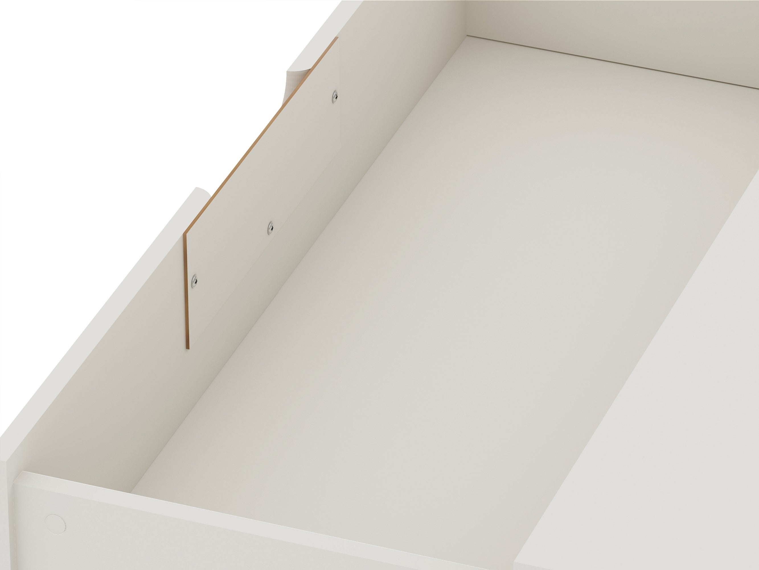 Rockefeller Modern White Dresser