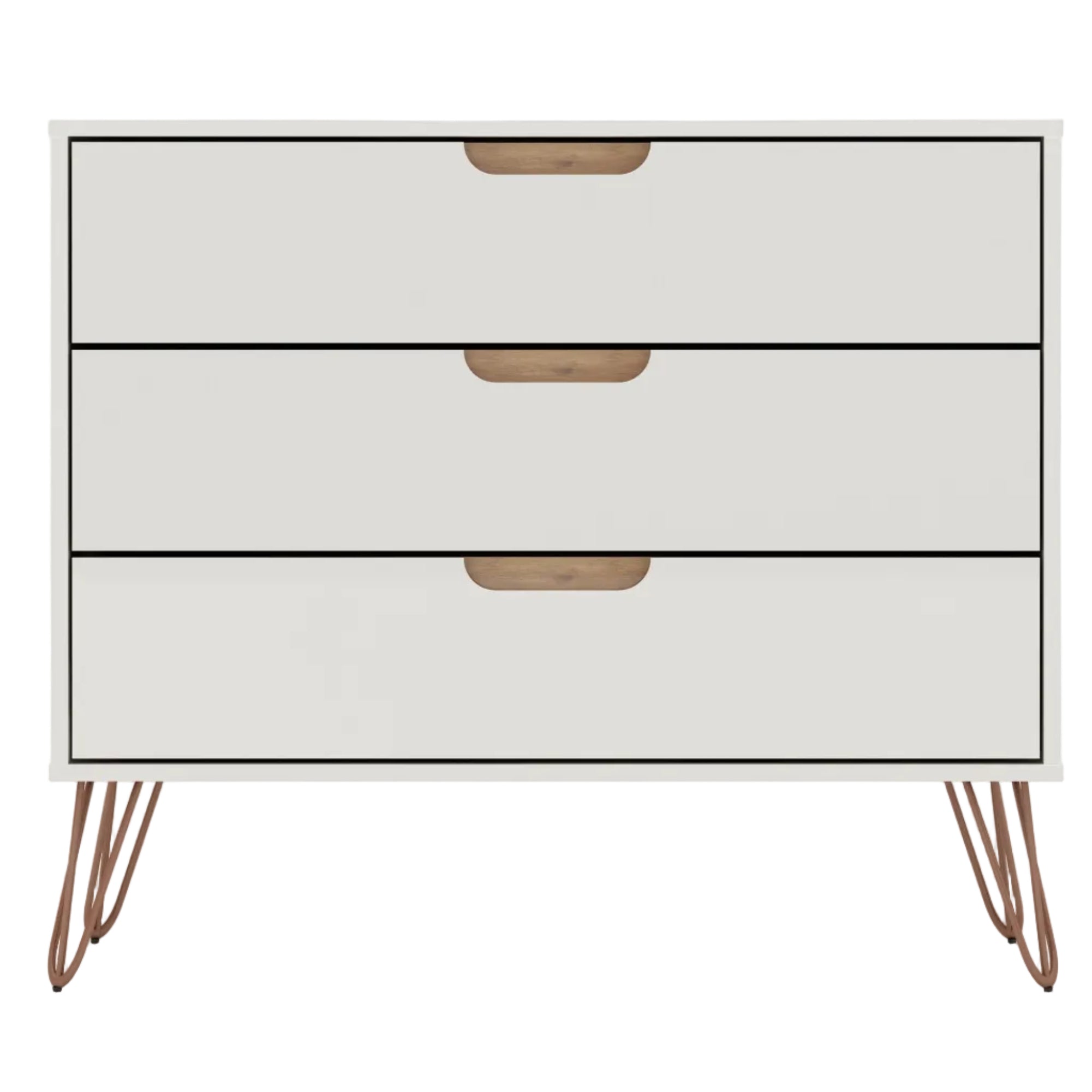 Rockefeller Modern White Dresser
