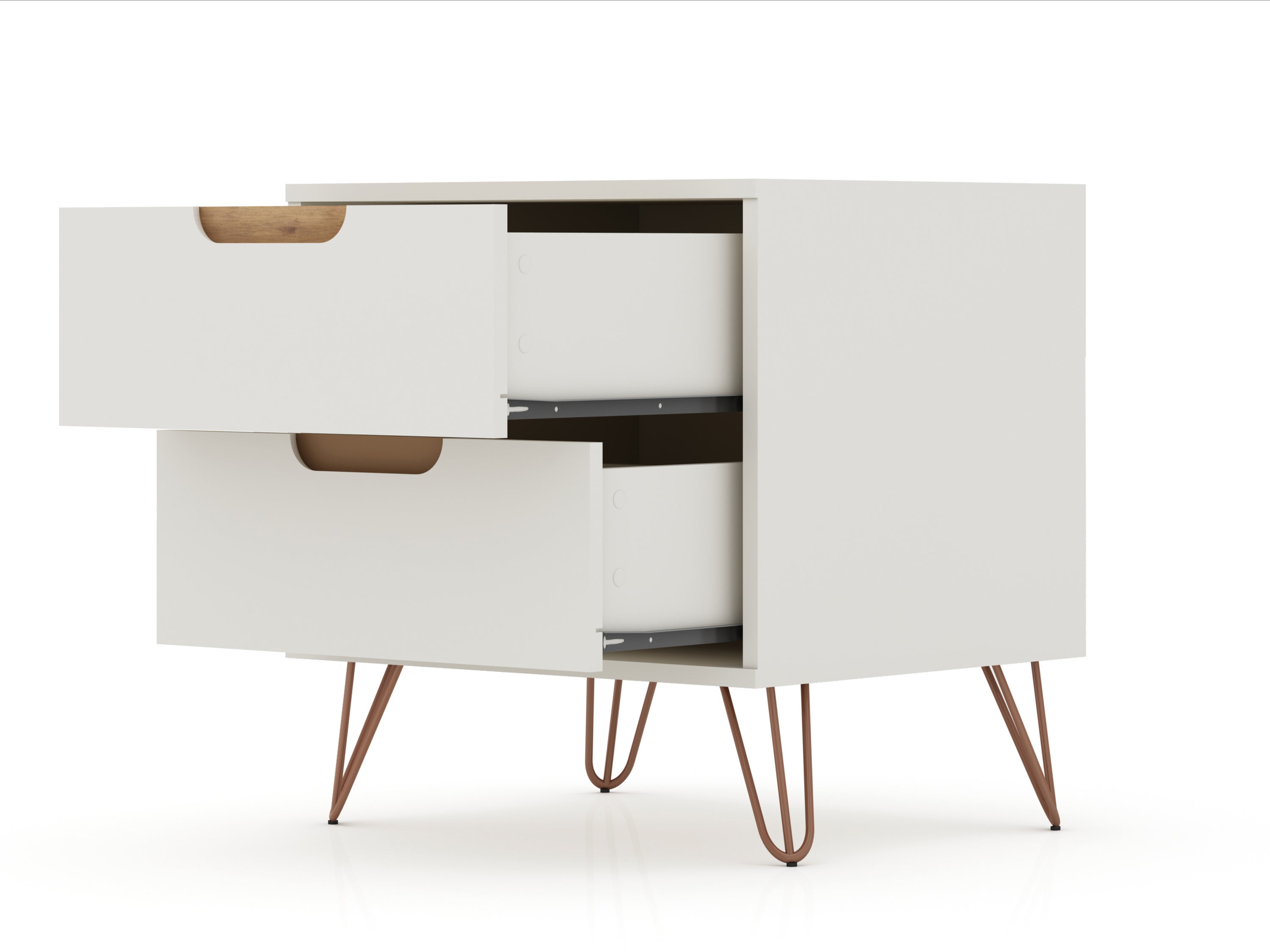 Rockefeller Nightstand 2.0 in Off White