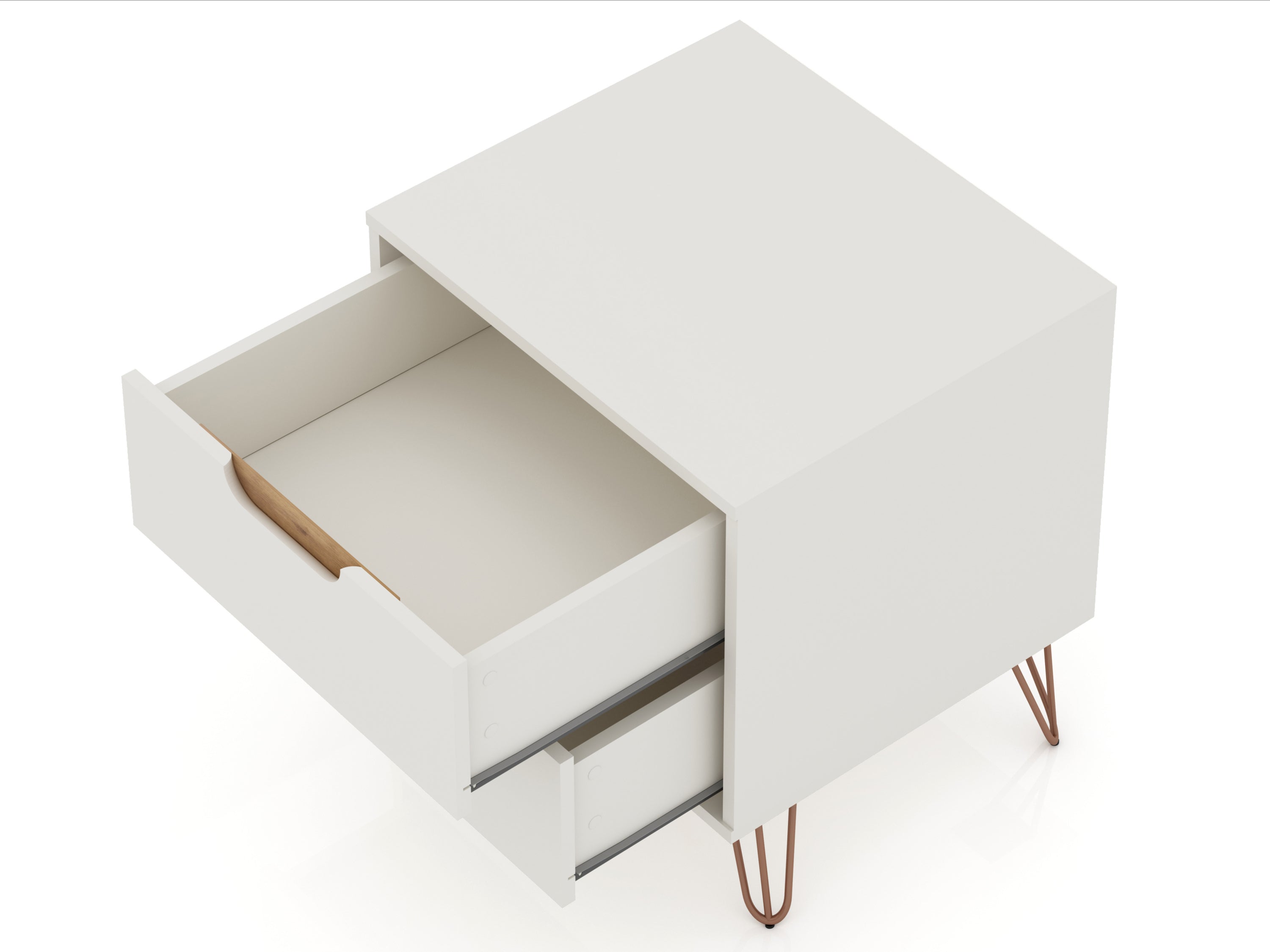 Rockefeller Nightstand 2.0 in Off White
