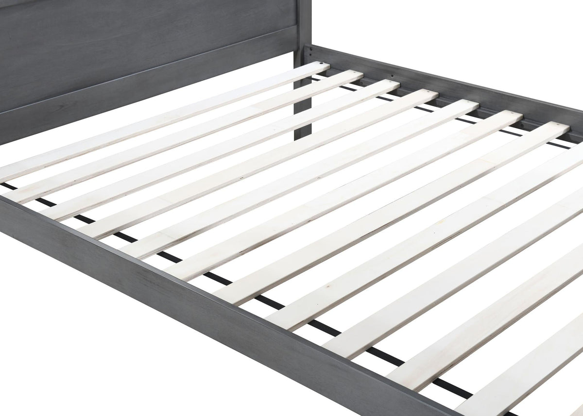 Antique Gray Twin/Full Bunk Bed